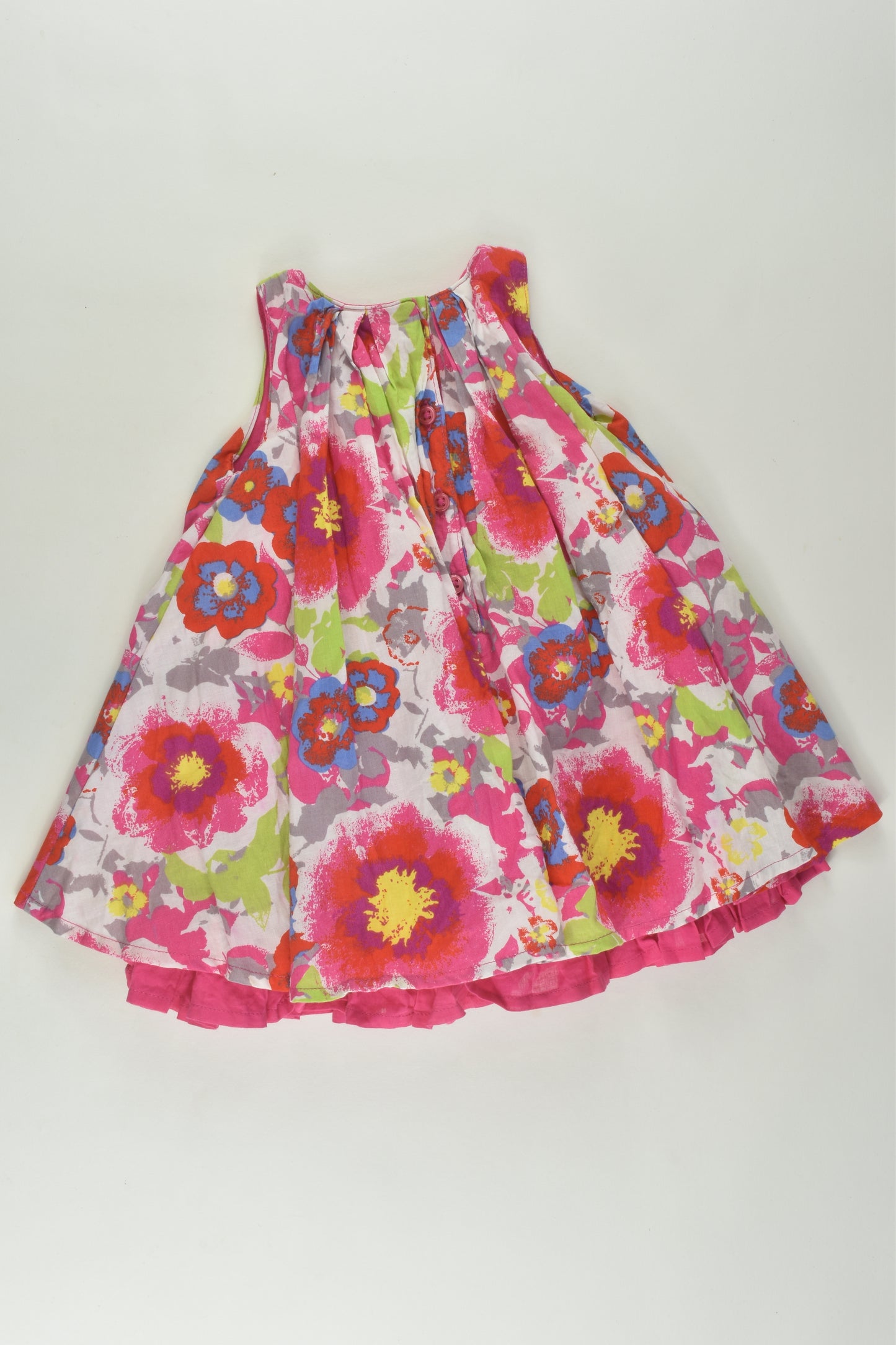 Absorba Size 00 Lined Dress
