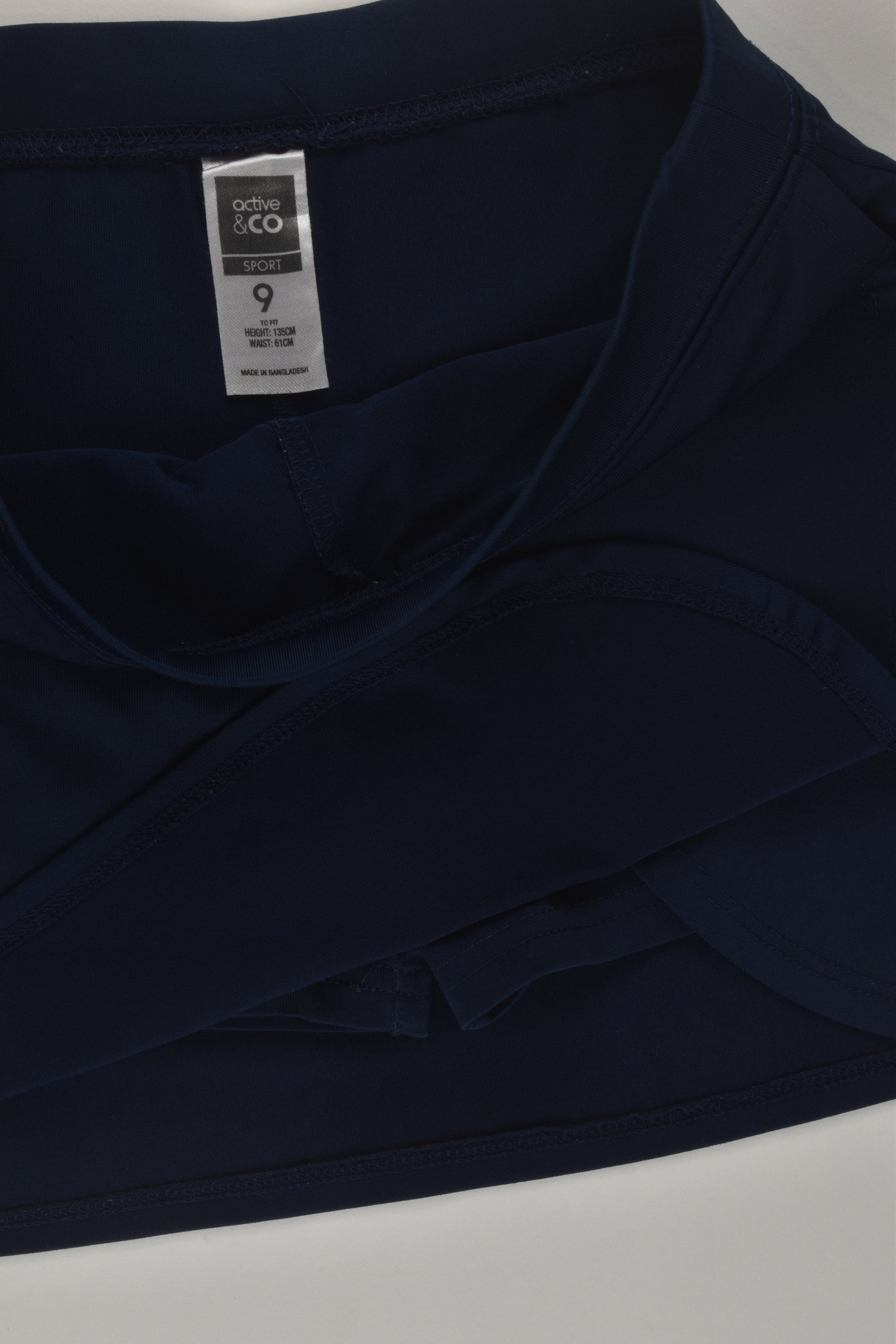 Active & Co Size 9 Navy Sport Skort