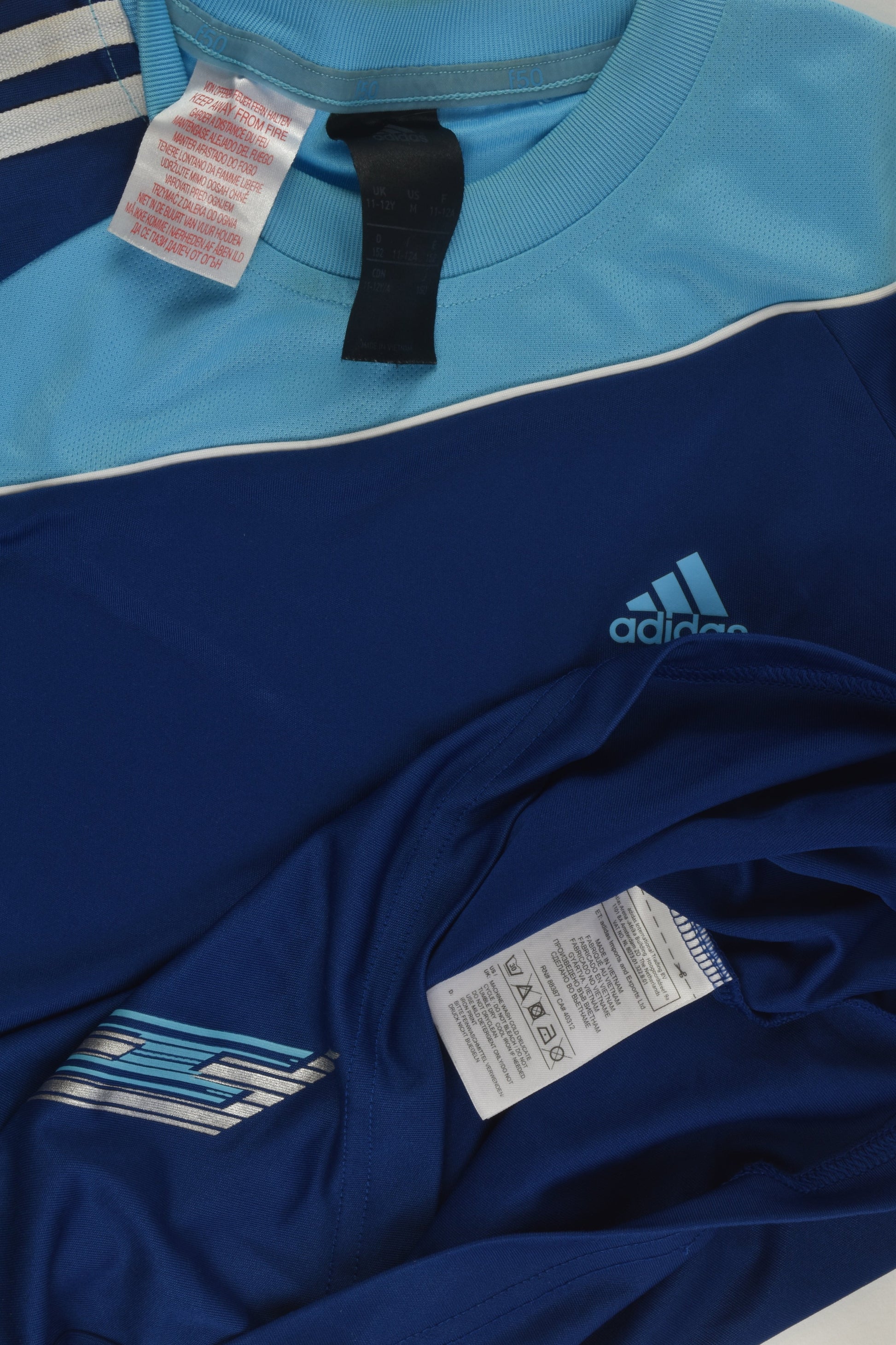 Adidas Size 11-12 Sport T-shirt