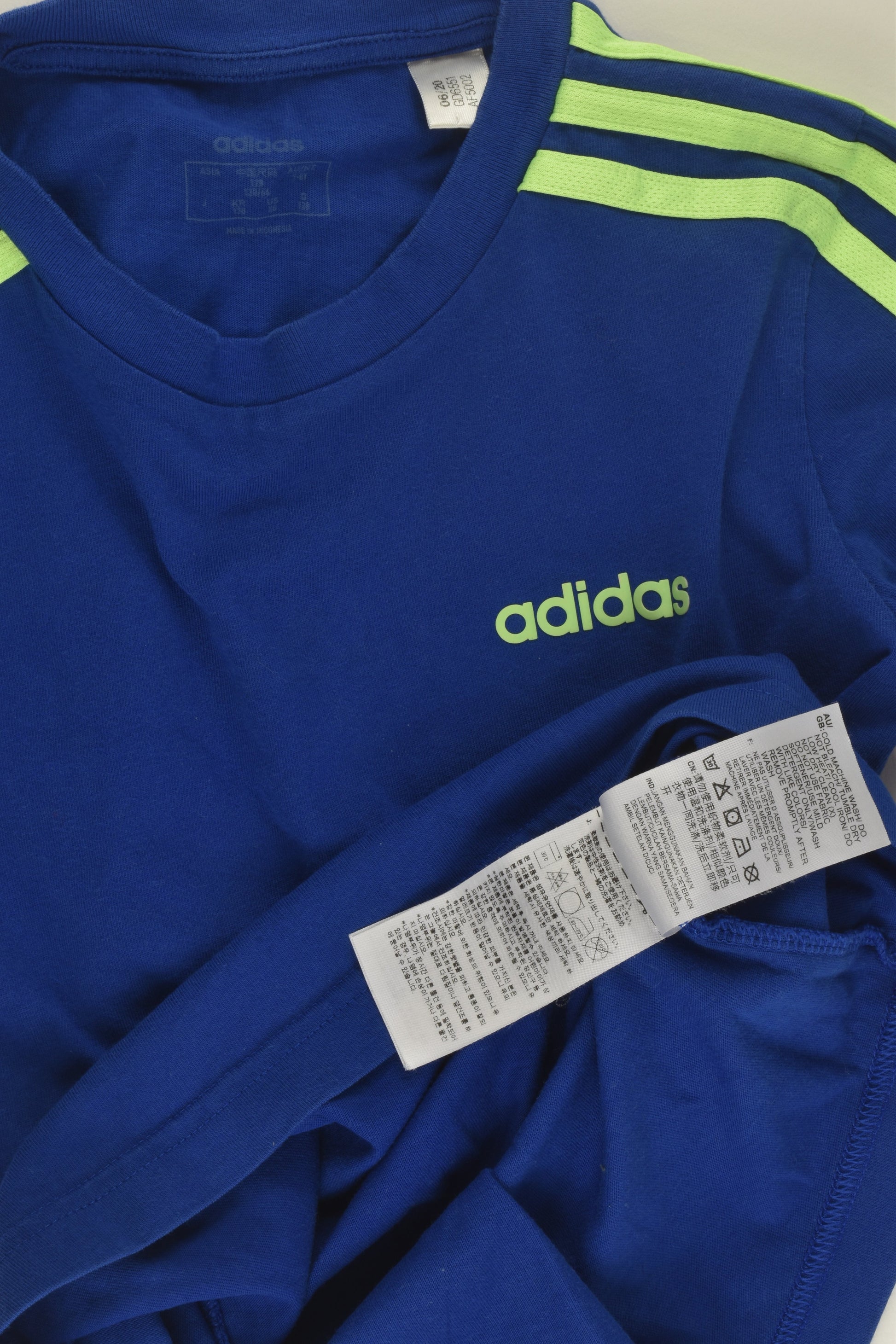 Adidas Size 7-8 Cotton T-shirt