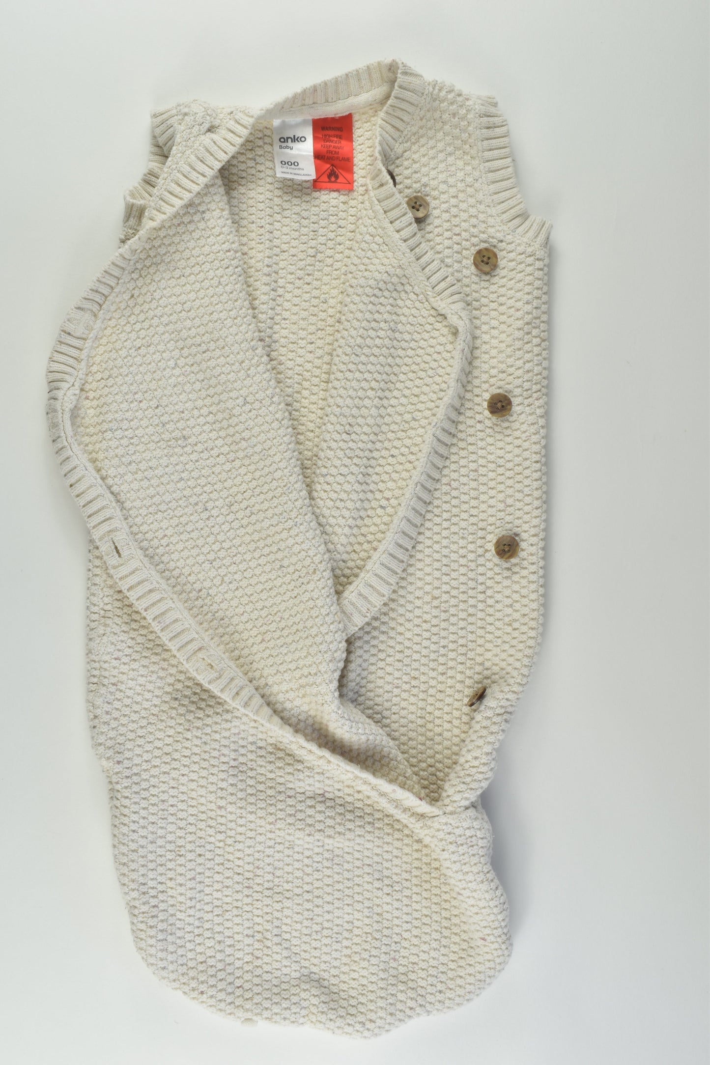 Anko Size 000 Knit Sleeping Bag
