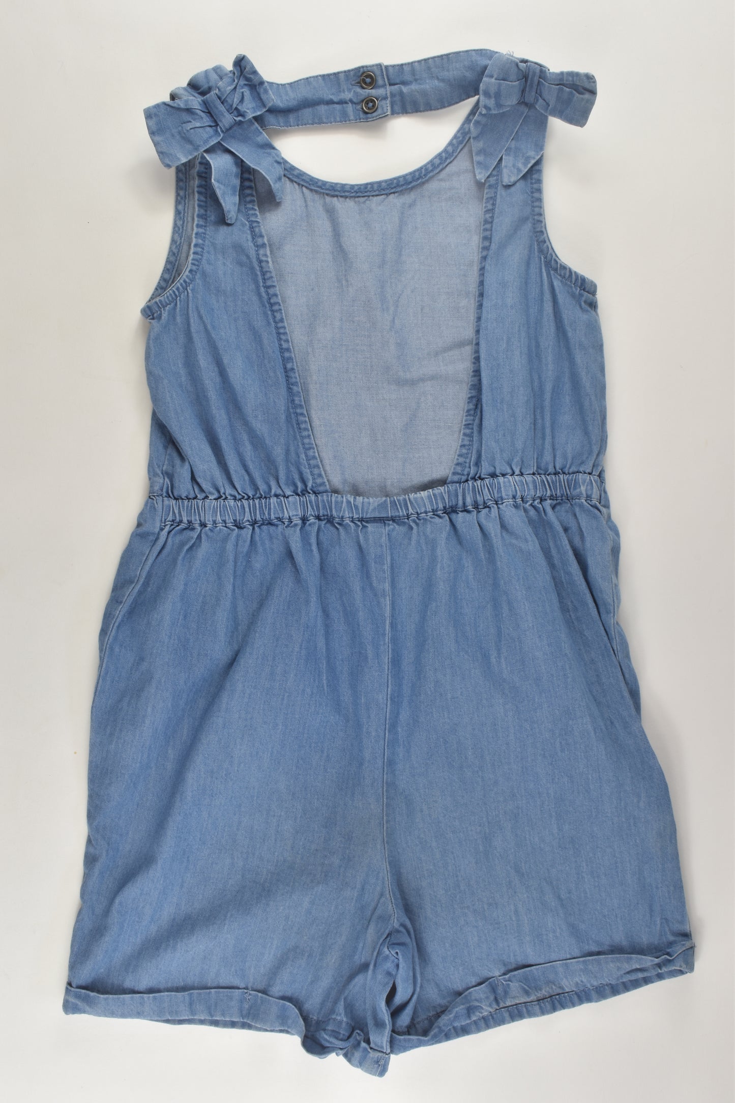Anko Size 7 Lightweight Short Denim Jumpsuit