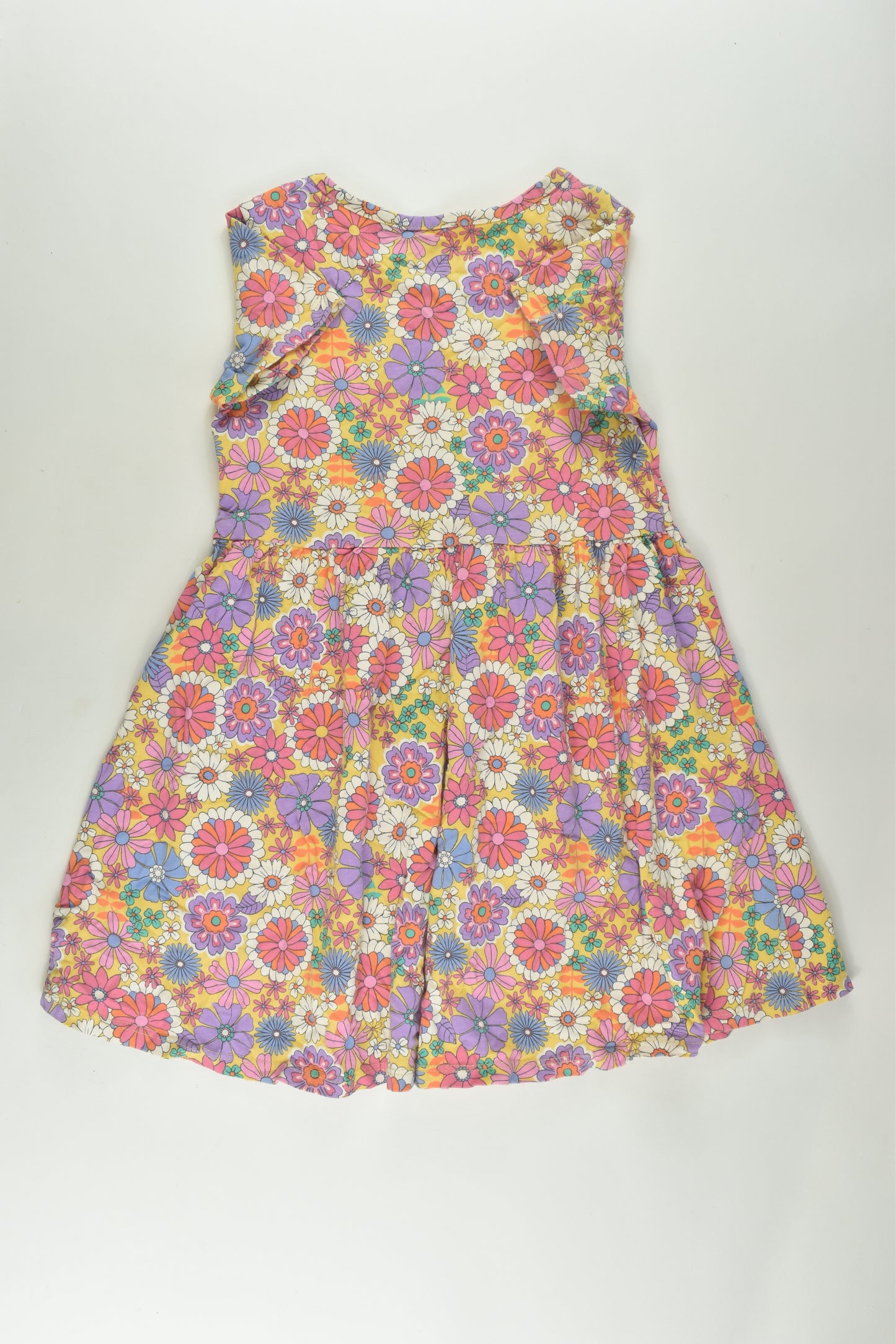 Anko Size 7 Retro Flowers Dress