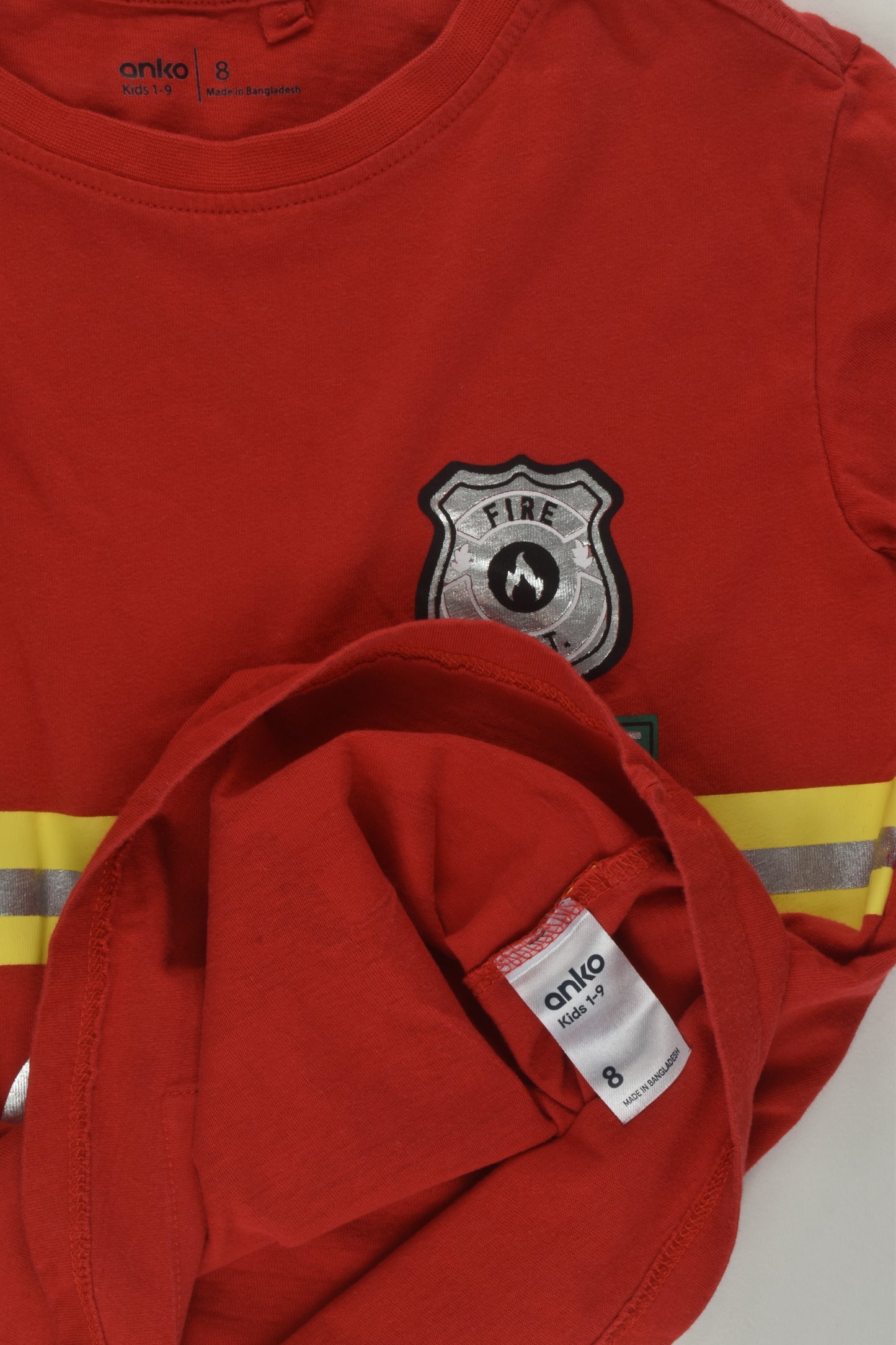Anko Size 8 Fire Chef T-shirt