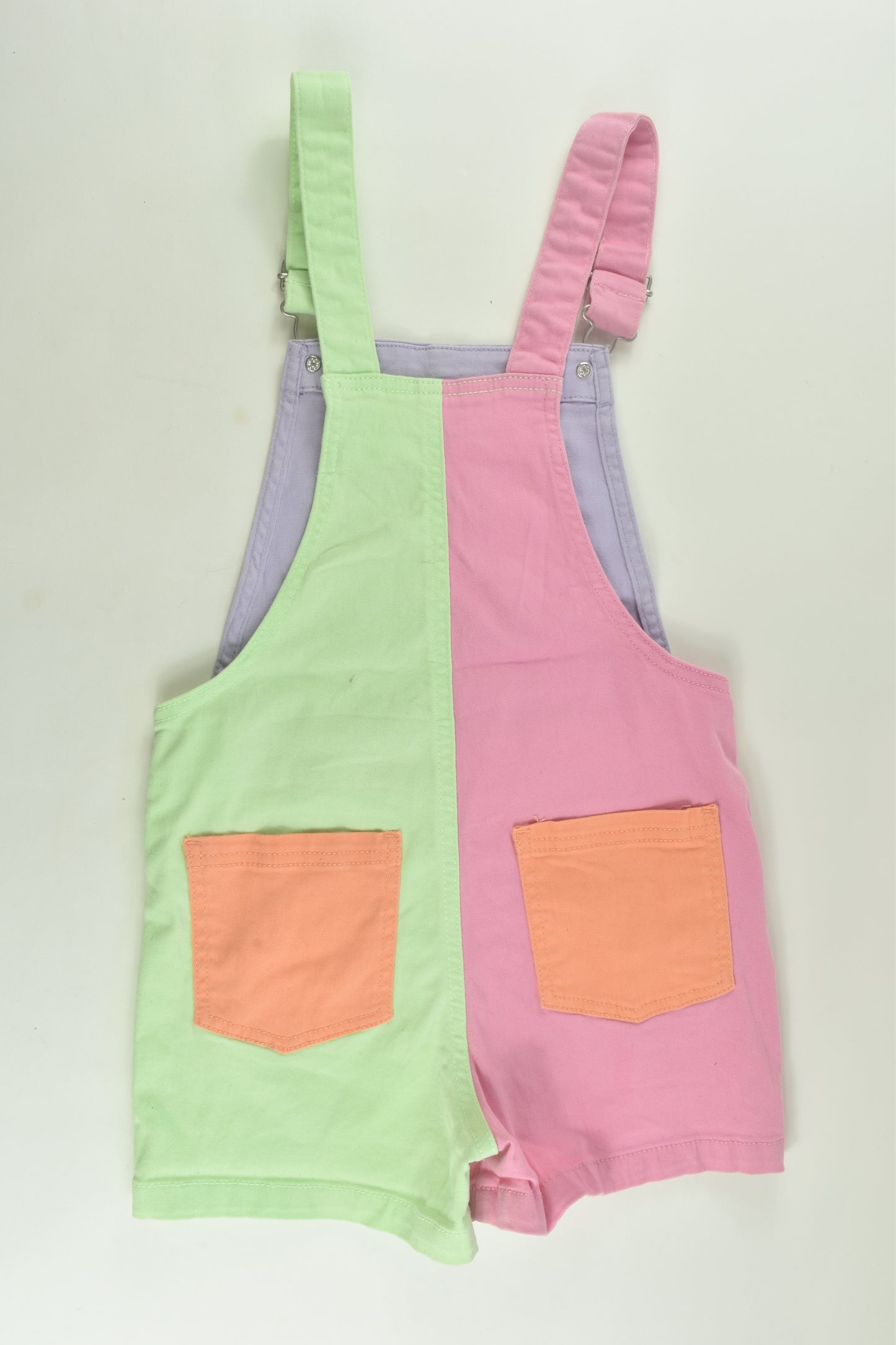 Anko Size 8 Short Colour Block Overalls