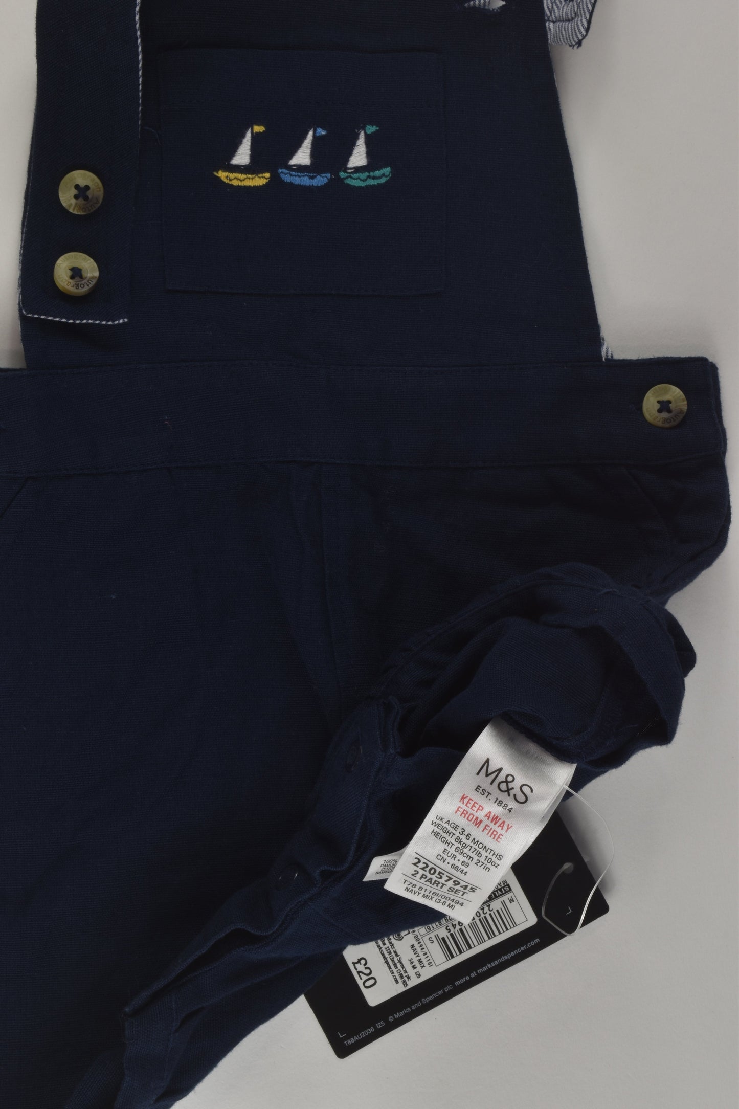 Autograph Size 00 Short Overalls