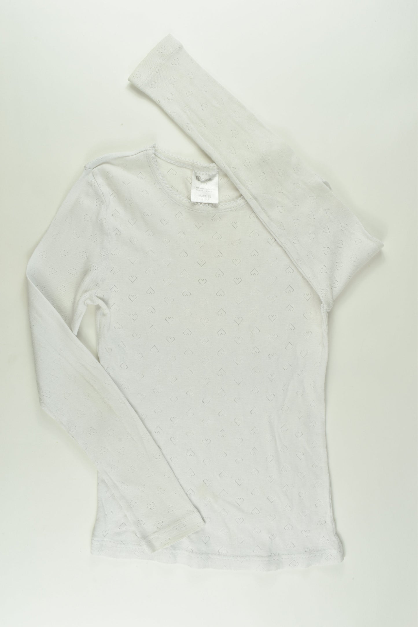 B Collection Size 10 Long Sleeve Undershirt