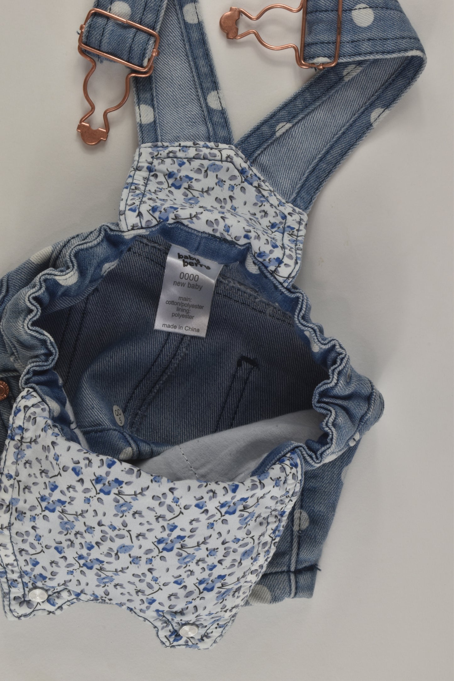 Baby Berry Size 0000 Denim Dress