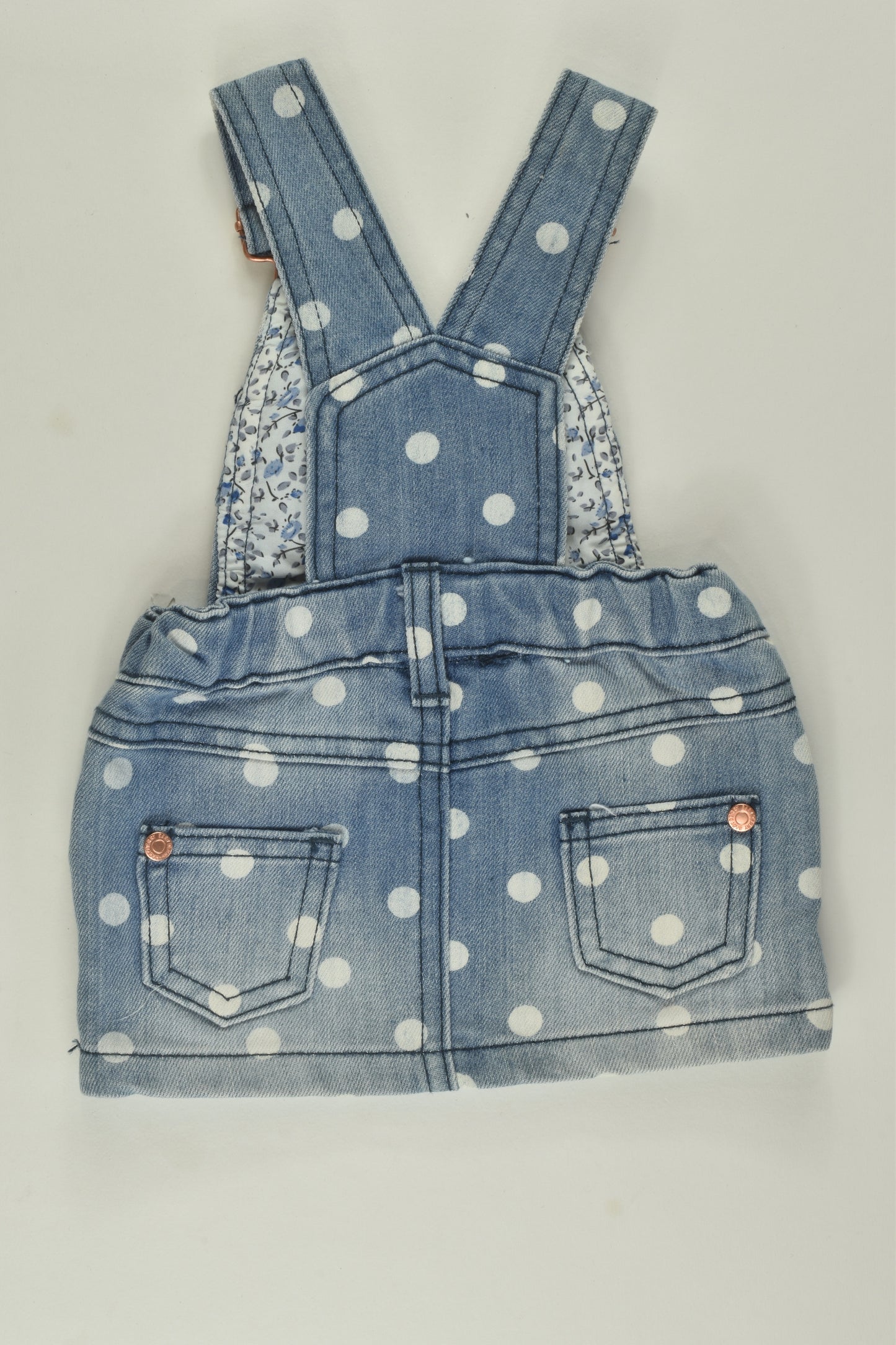 Baby Berry Size 0000 Denim Dress