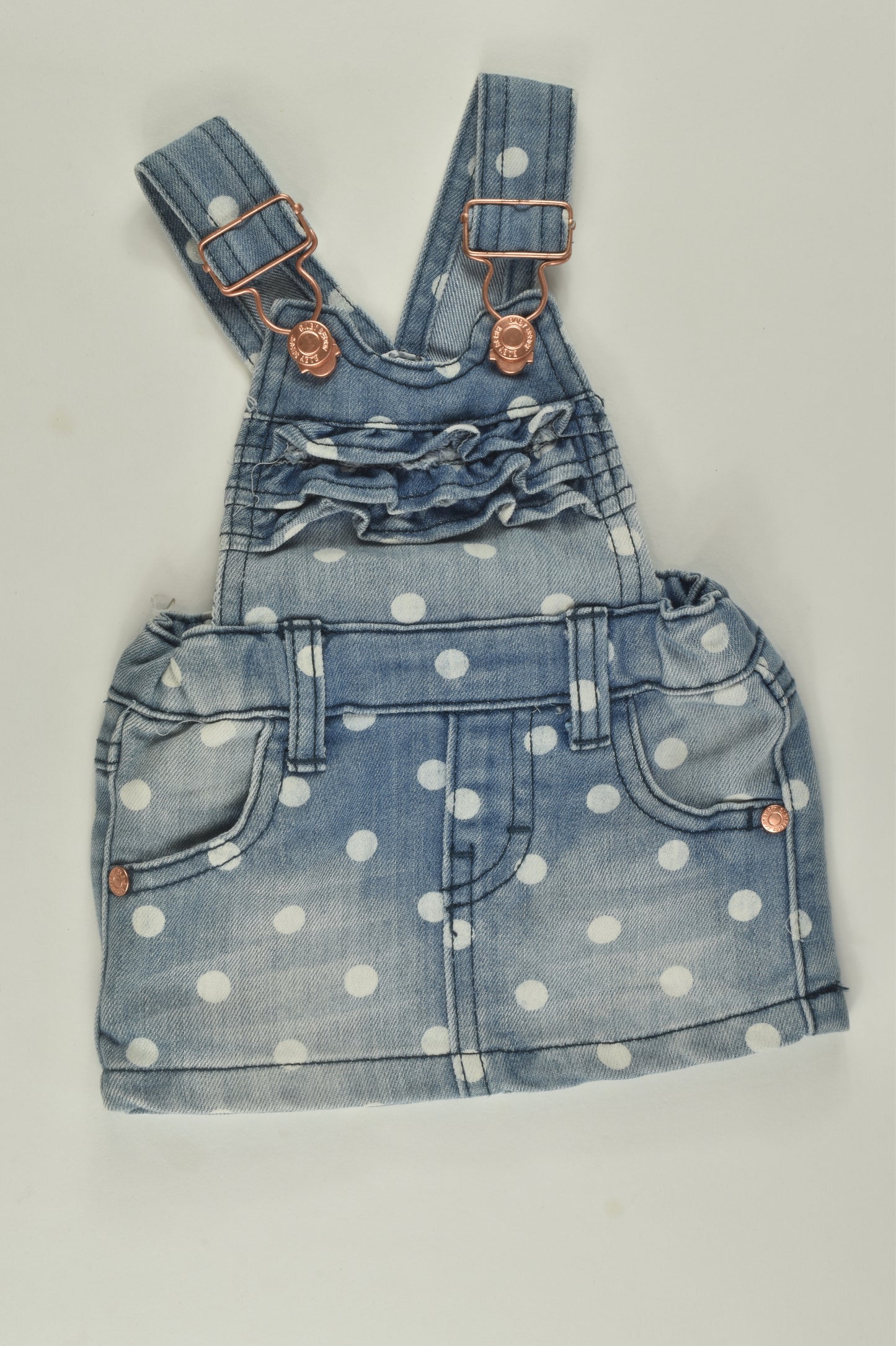 Baby Berry Size 0000 Denim Dress