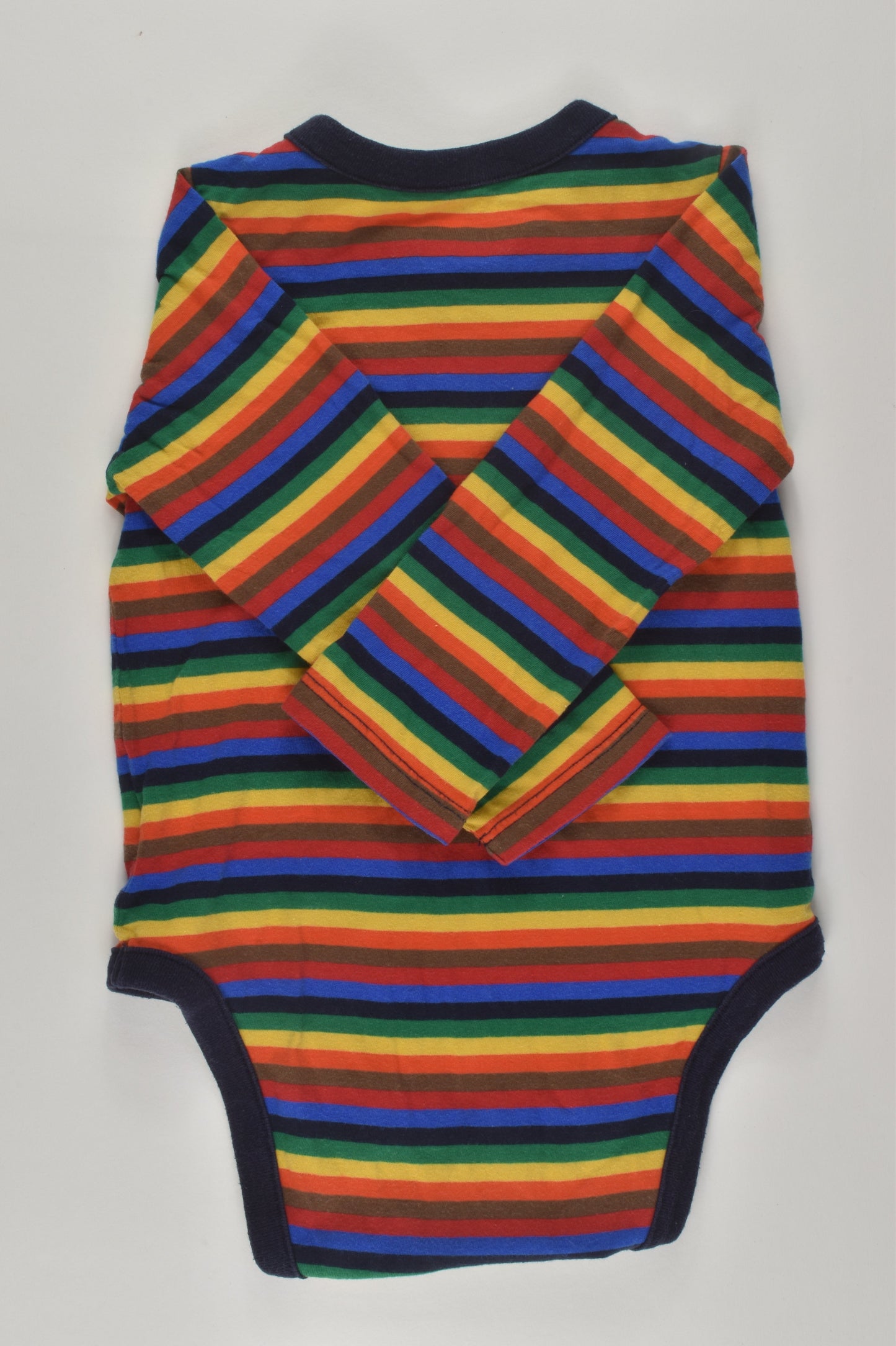 Baby Gap Size 1-2 Striped Bodysuit