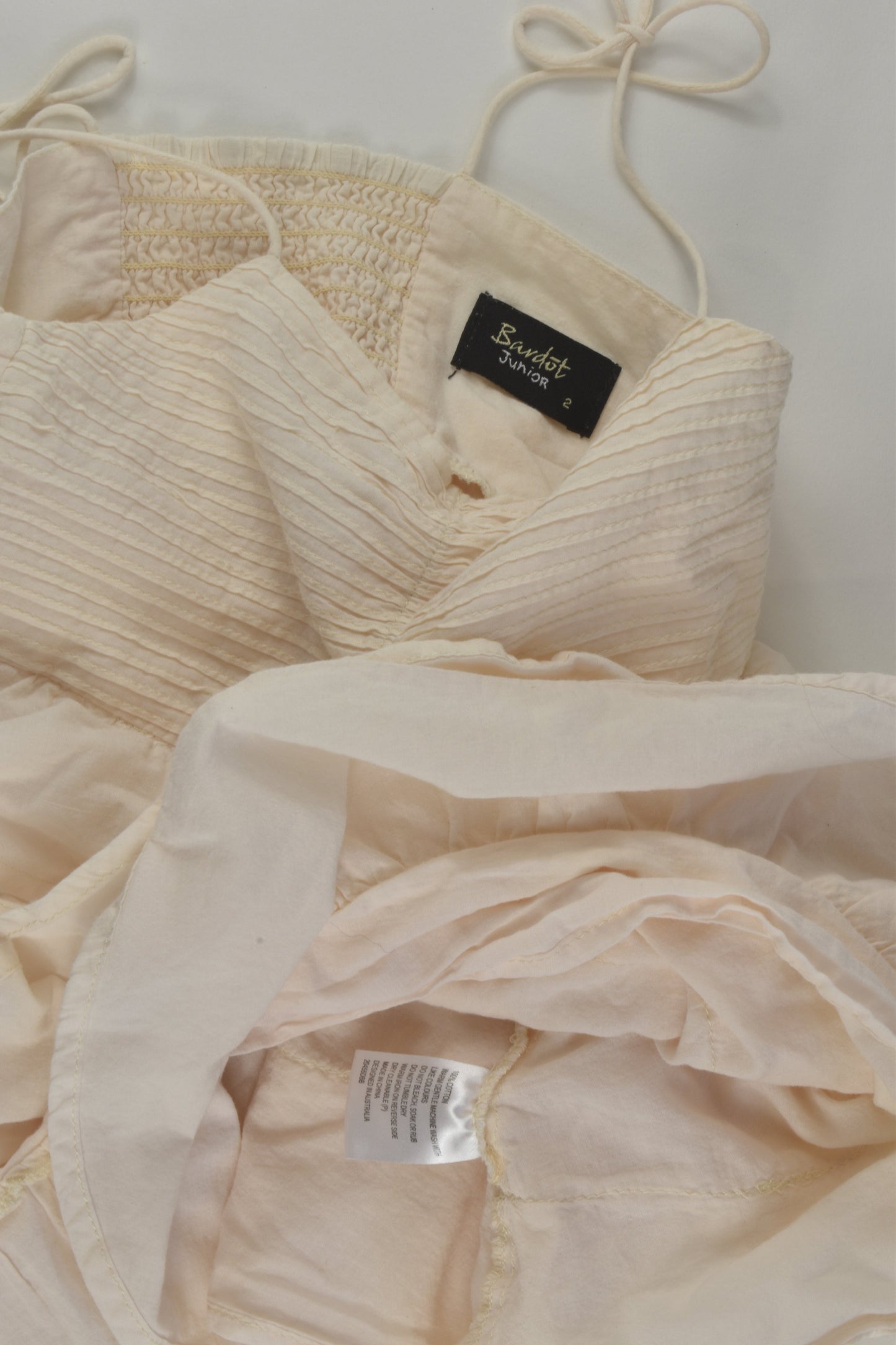 Bardot Junior Size 2 Ruffle Dress