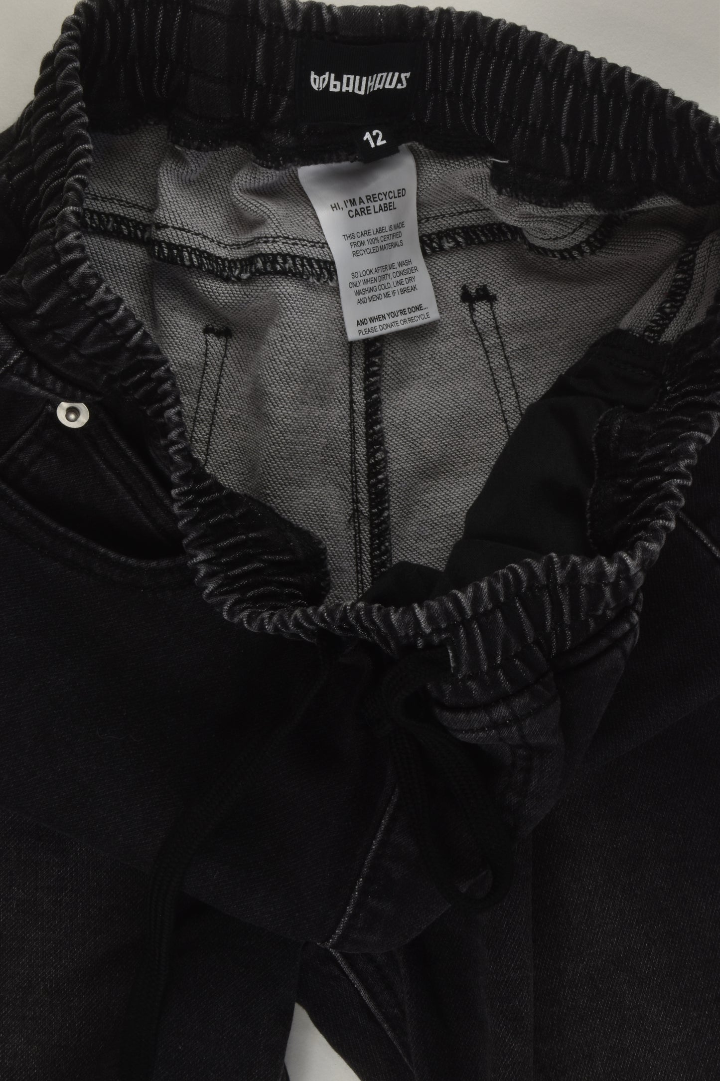 Bauhaus Size 12 Stretchy Denim Pants