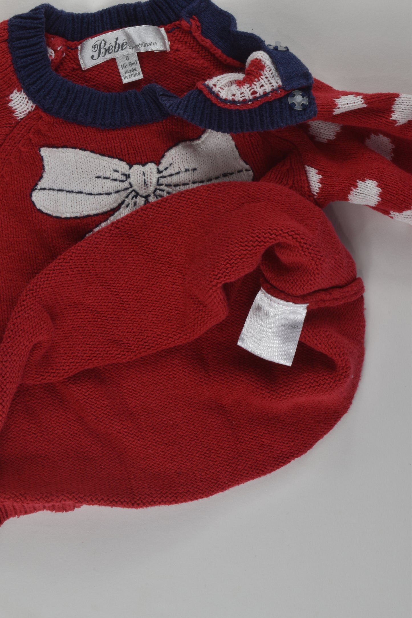 Bébé by Minihaha Size 0 Knit Jumper