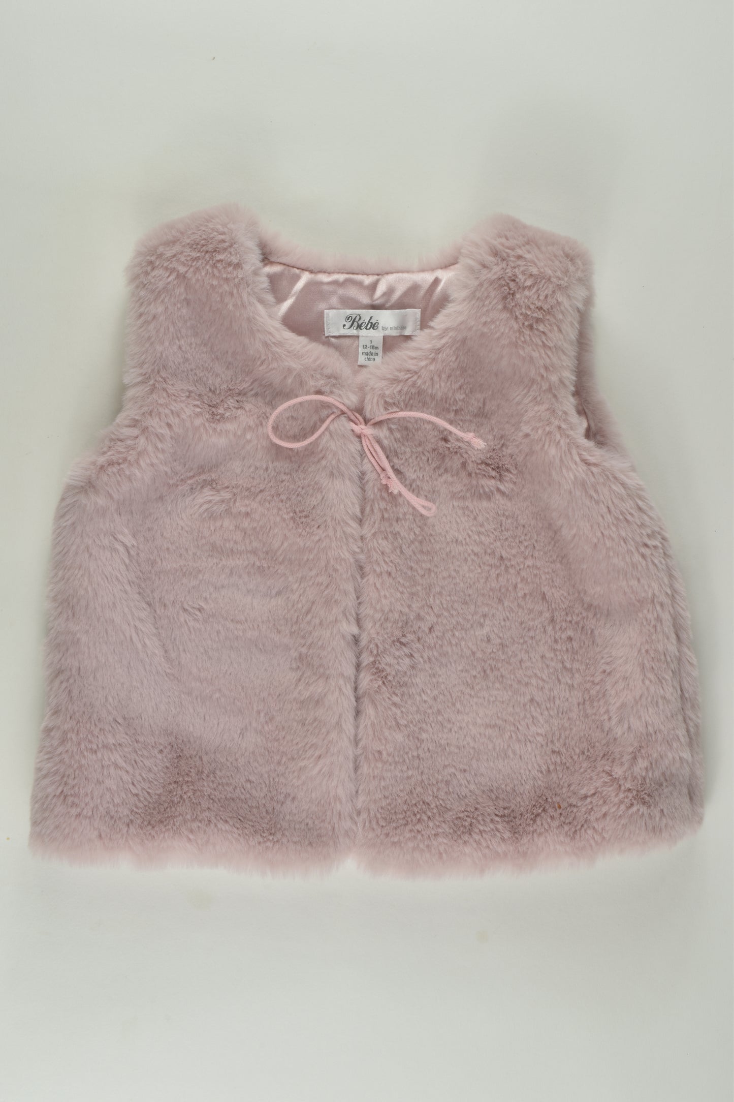 Bébé by Minihaha Size 1 Fur Vest