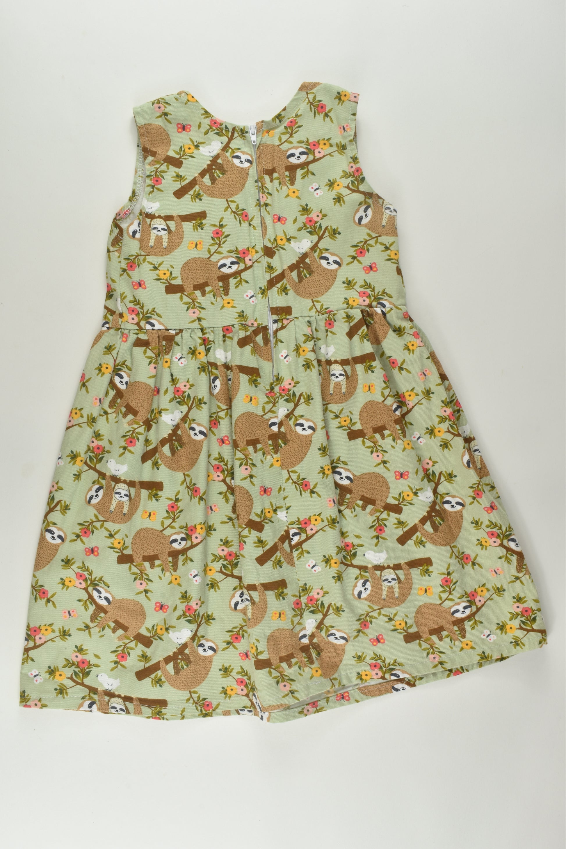 BeeJay's Creations Size 4 Handmade Sloth Dress