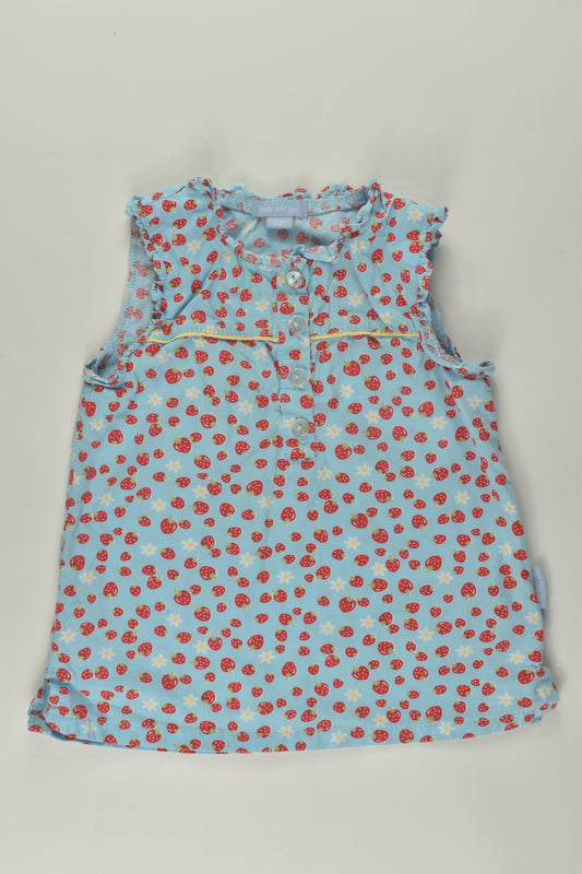Body and Soul Size 2 Strawberry Blouse