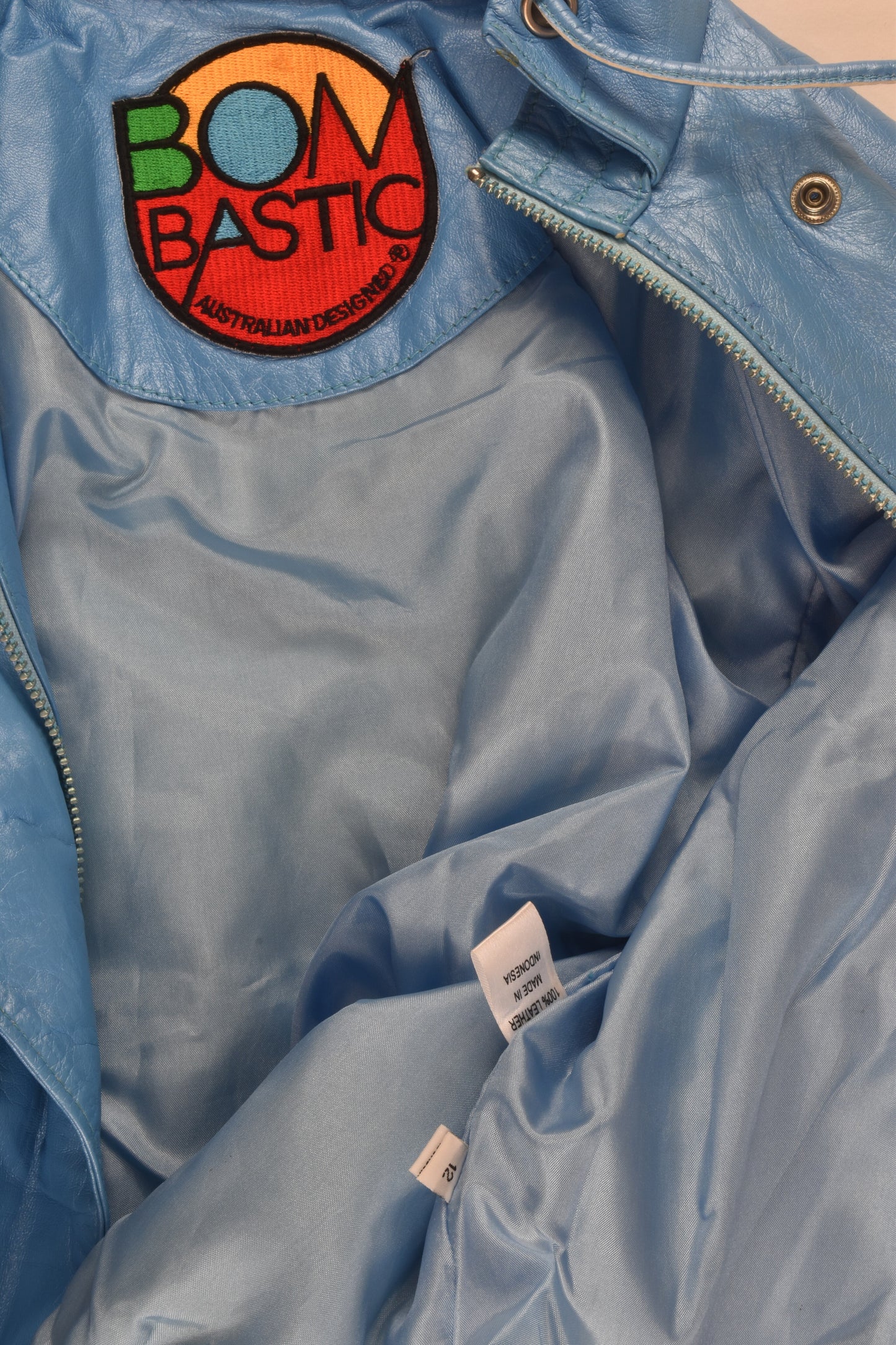 Bombastic Size 12 Leather Jacket