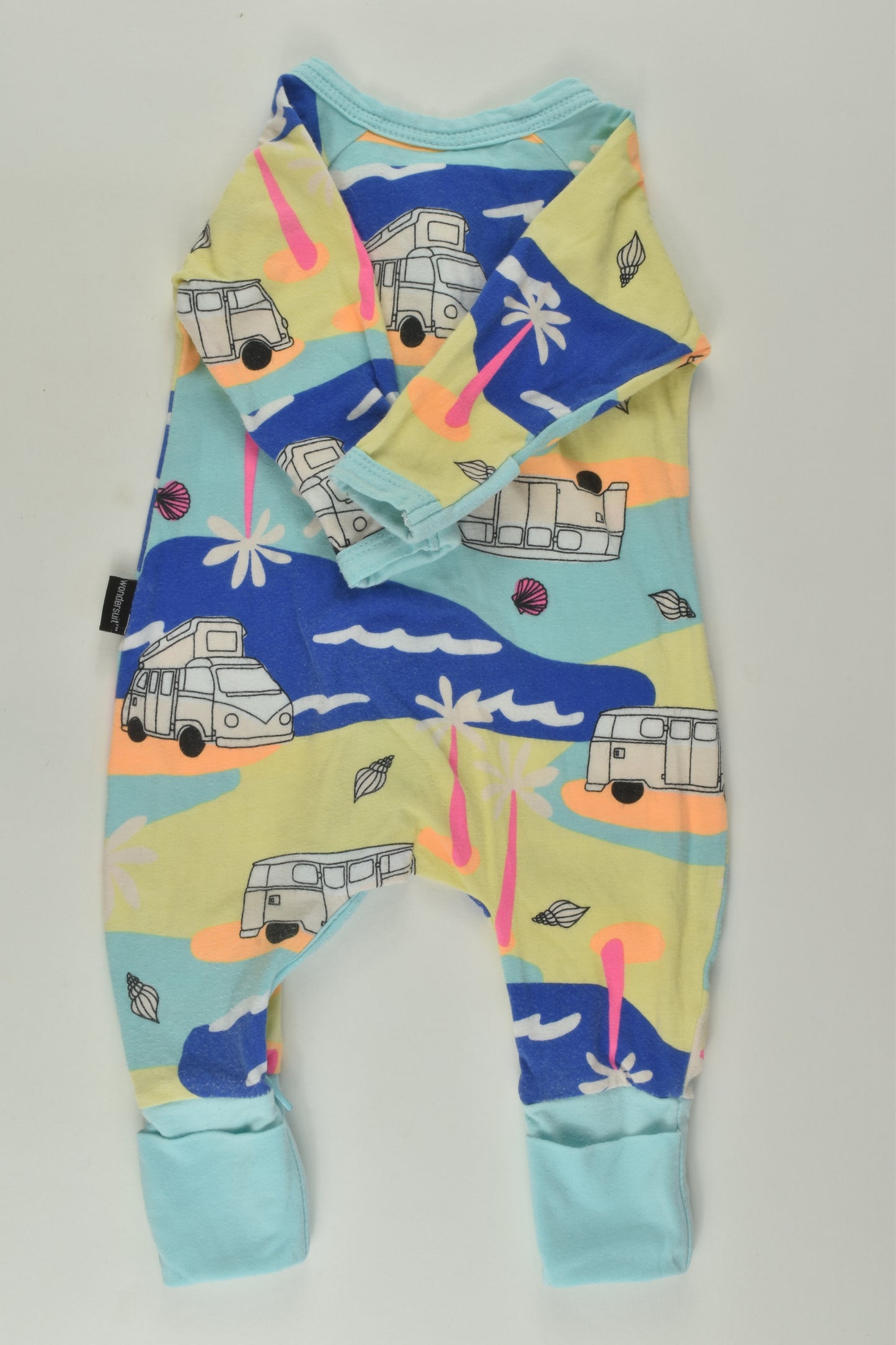Bonds Size 0000 Campervan Wondersuit