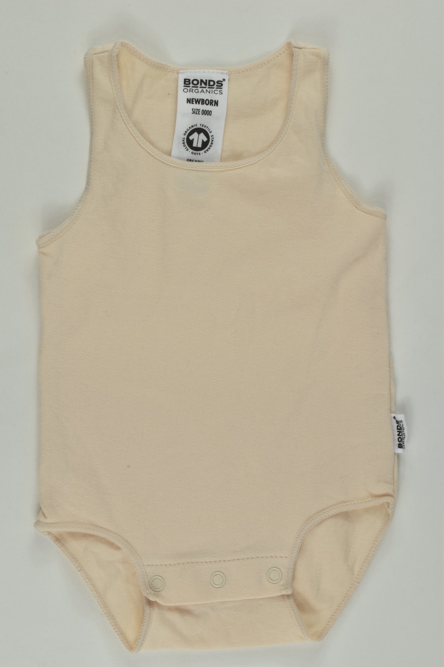 Bonds Size 0000 Organic Bodysuit