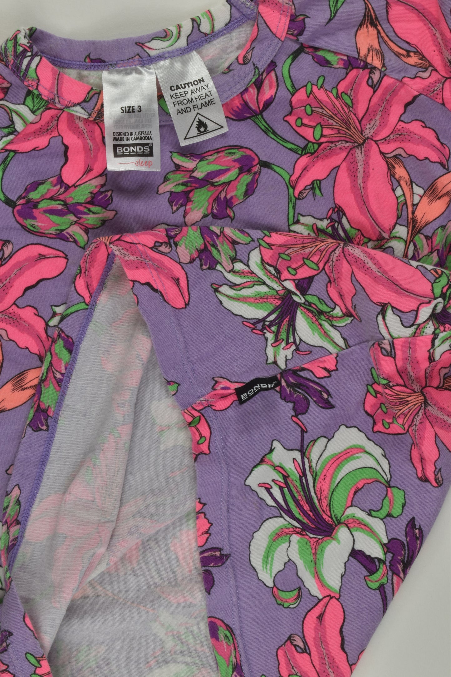 Bonds Size 3 Floral Top