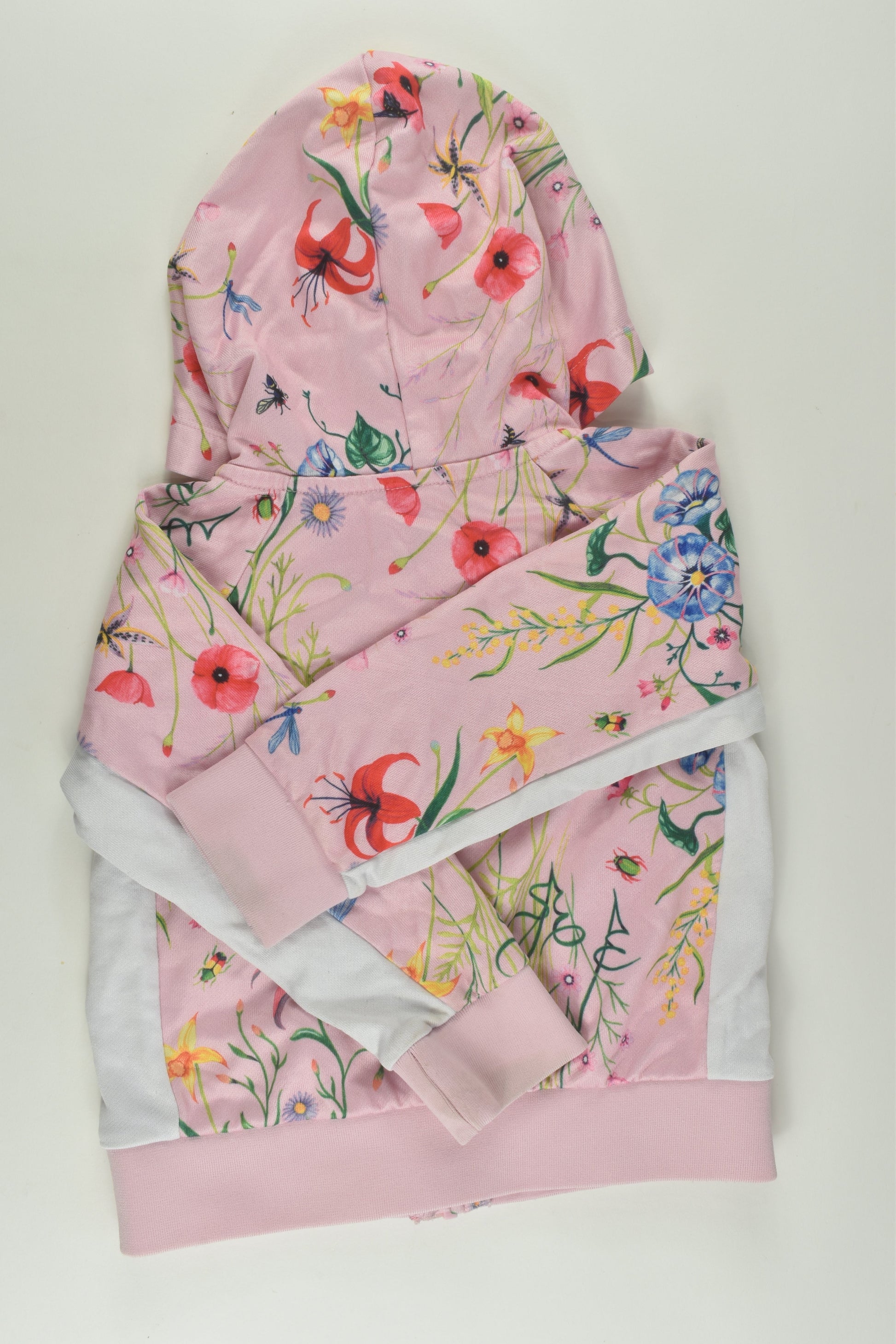Bonds Size 4 Floral Zip Jumper