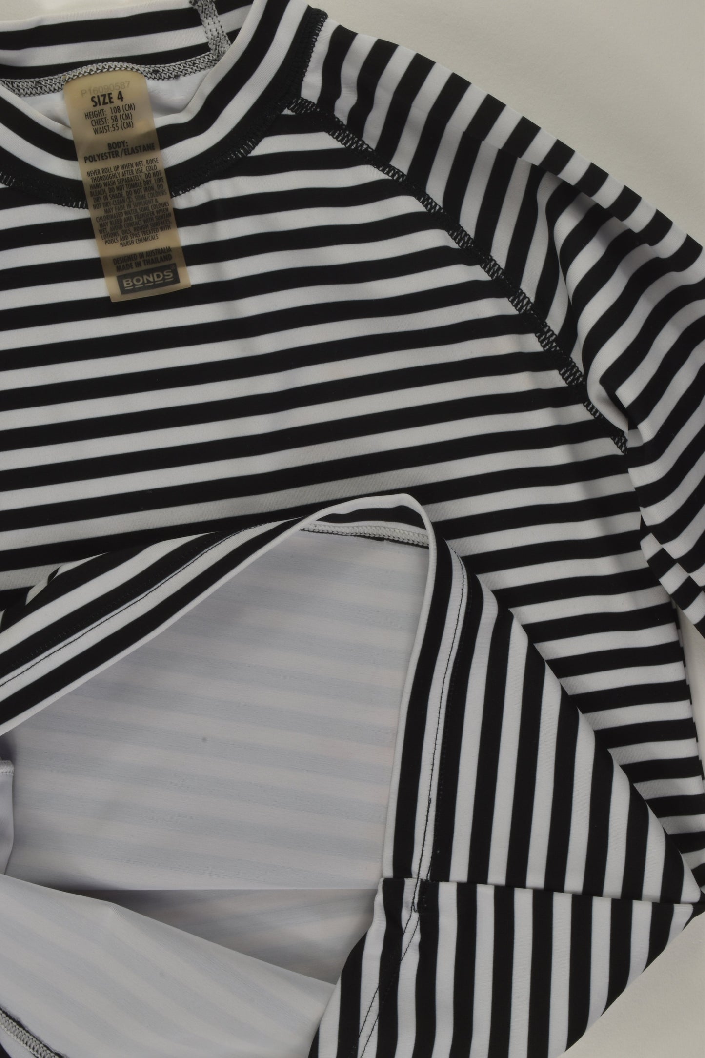 Bonds Size 4 Rashie Top