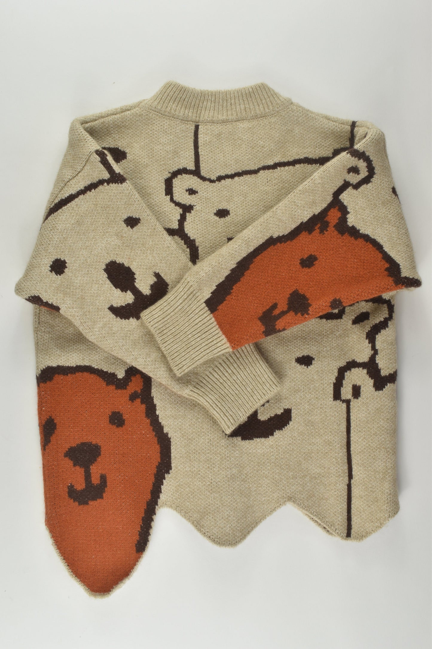 Brand Unknown Size 4-5 Teddy Knit Jumper