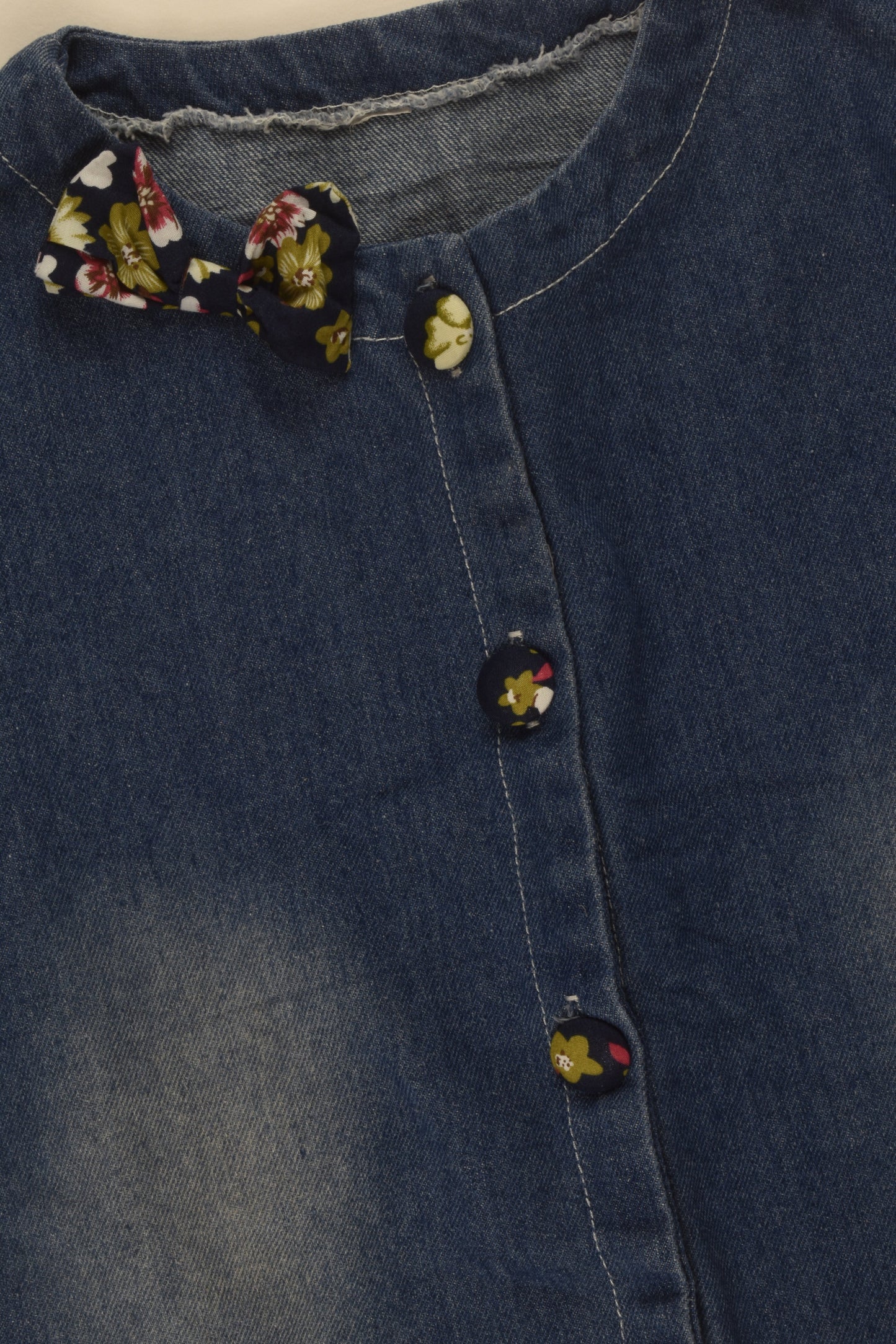 Brand Unknown Size 6-7 Denim Cardigan