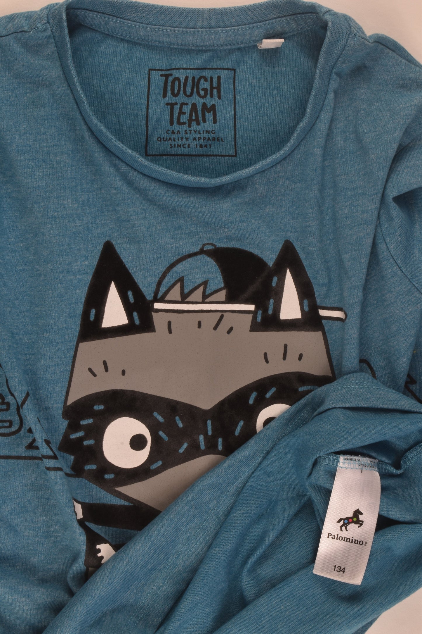 C&A Size 9 Racoon Top