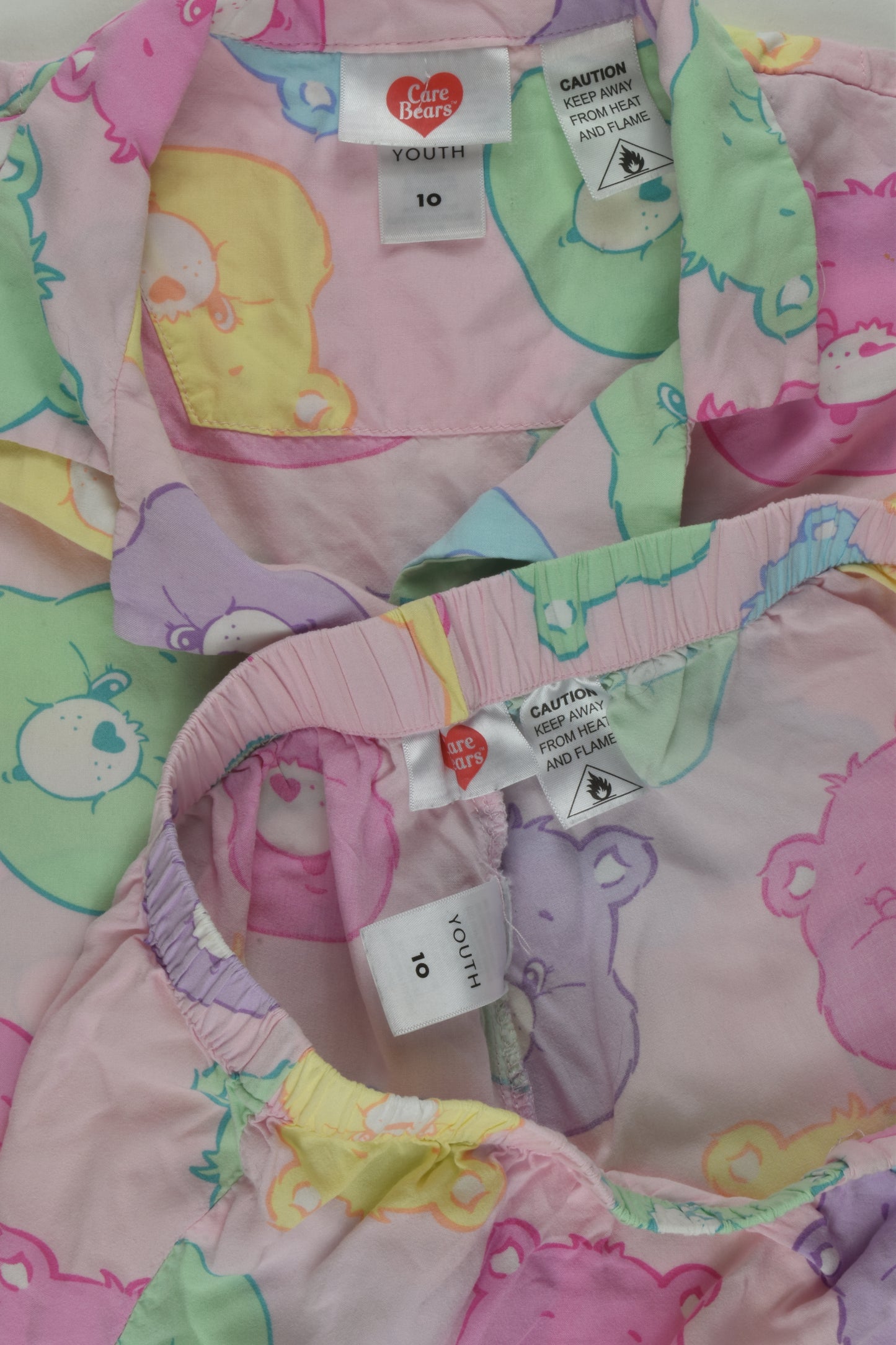 Care Bears Size 10 Short Pyjamas