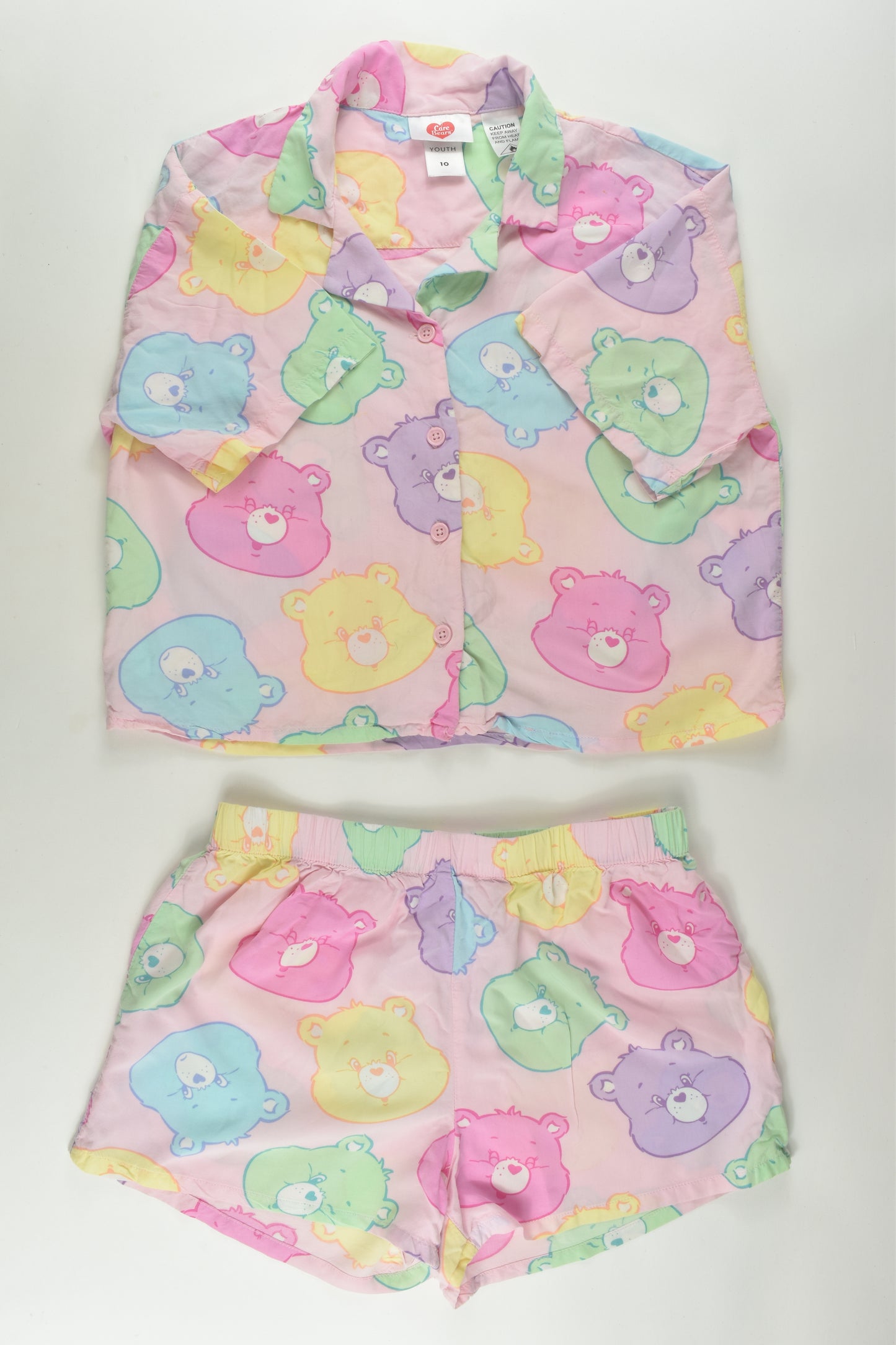 Care Bears Size 10 Short Pyjamas