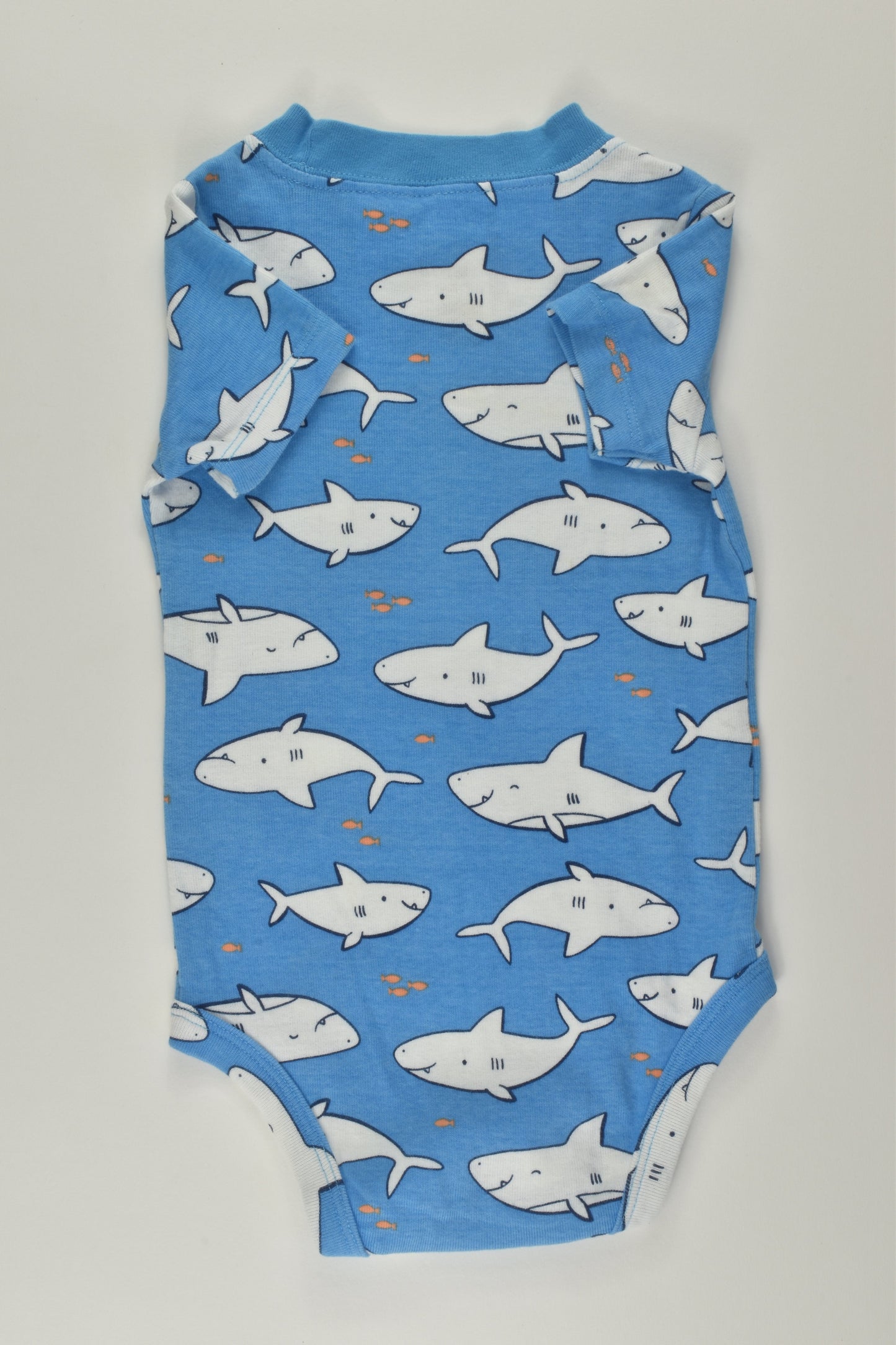 Carter's Size 0 (12 months) Shark Bodysuit