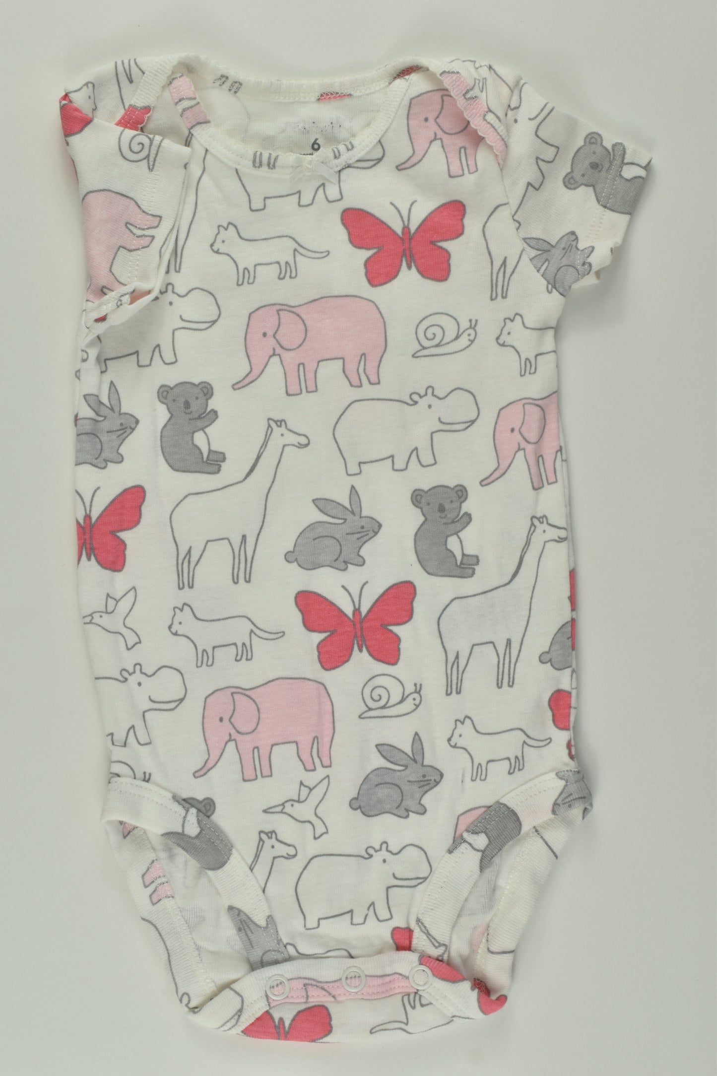 Carter's Size 00 Animals Bodysuit