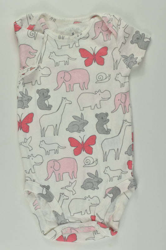 Carter's Size 00 Animals Bodysuit