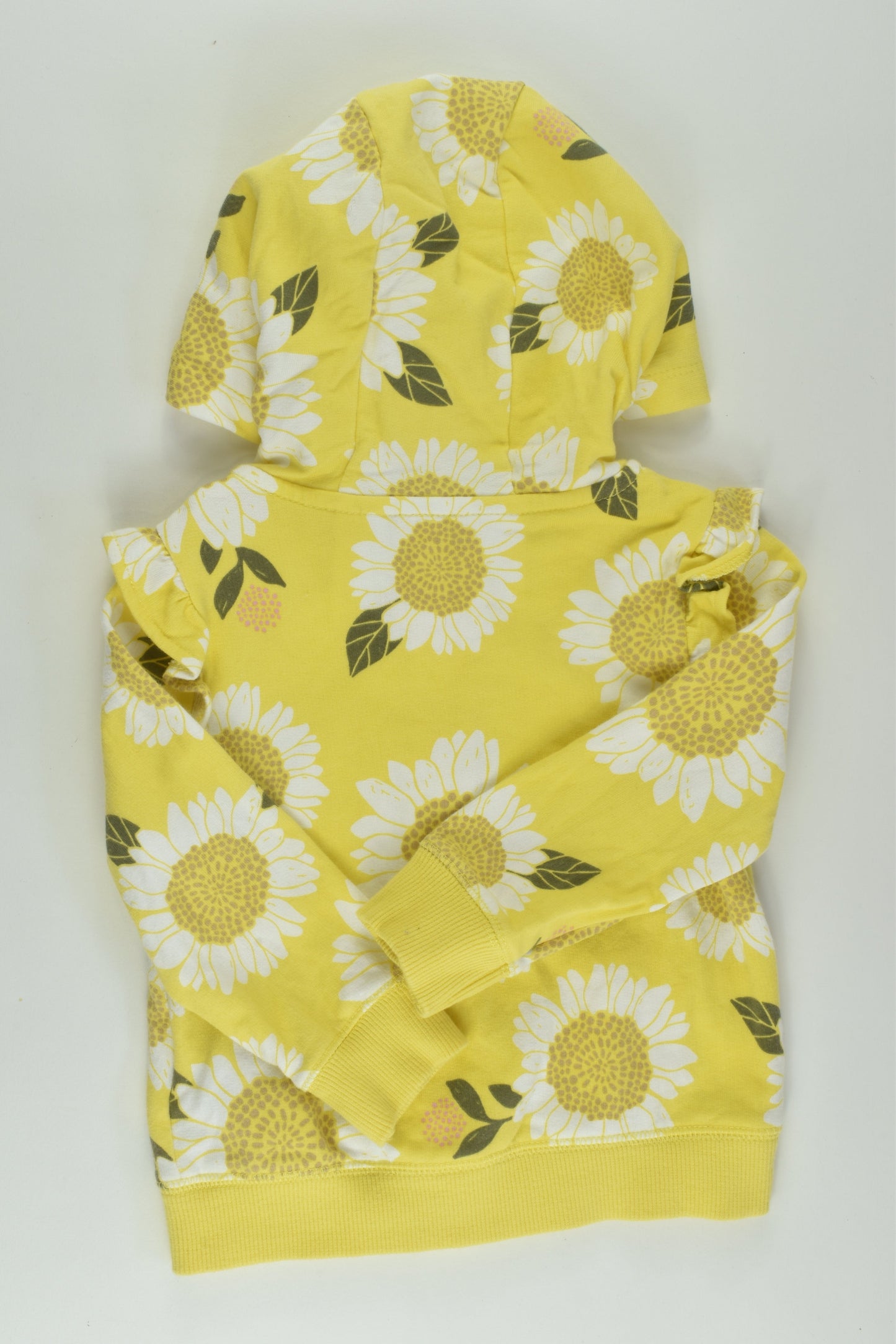 Carter's Size 1 Flower Zip Jumper