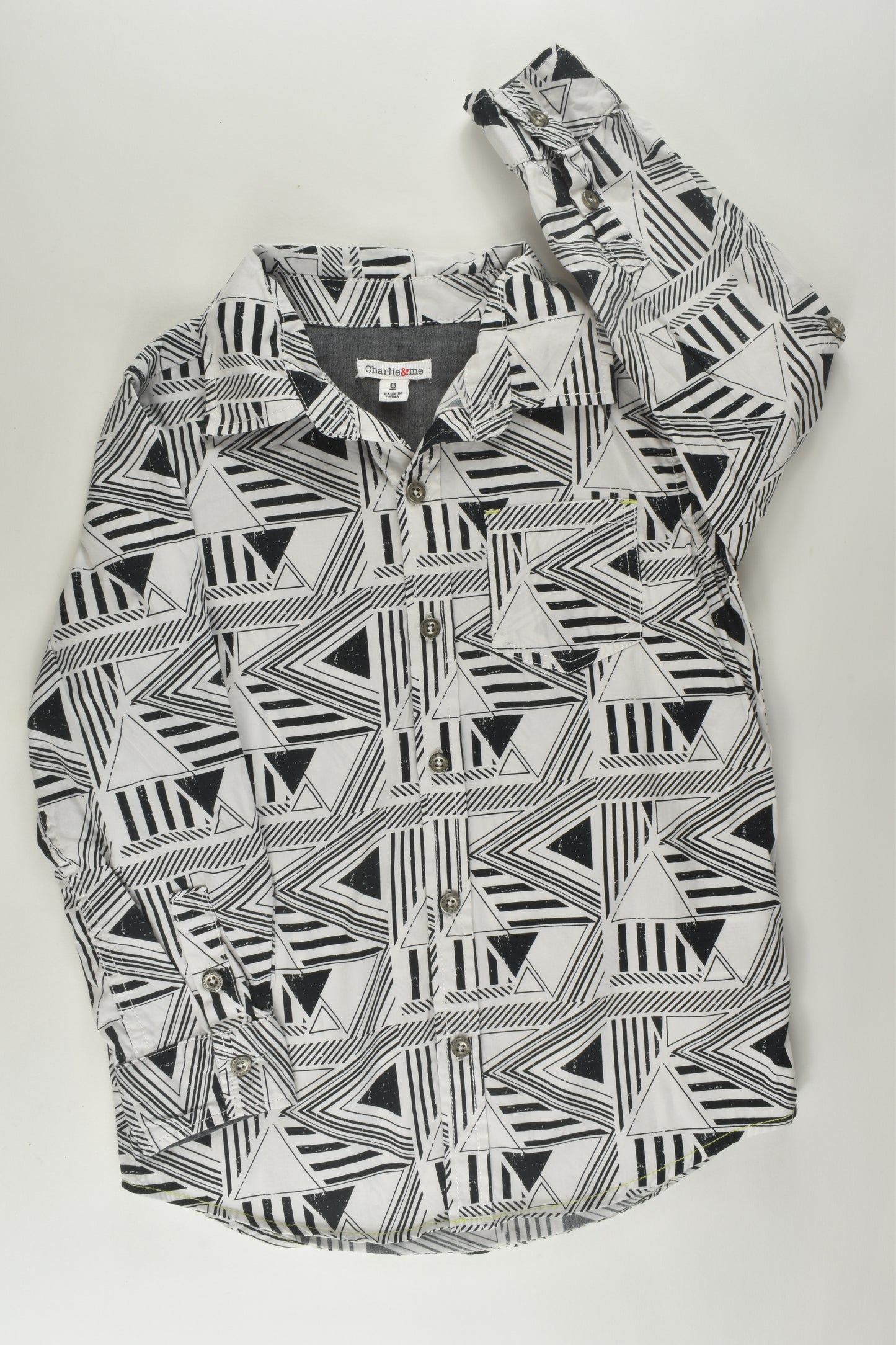 Charlie & Me Size 6 Button-up Shirt