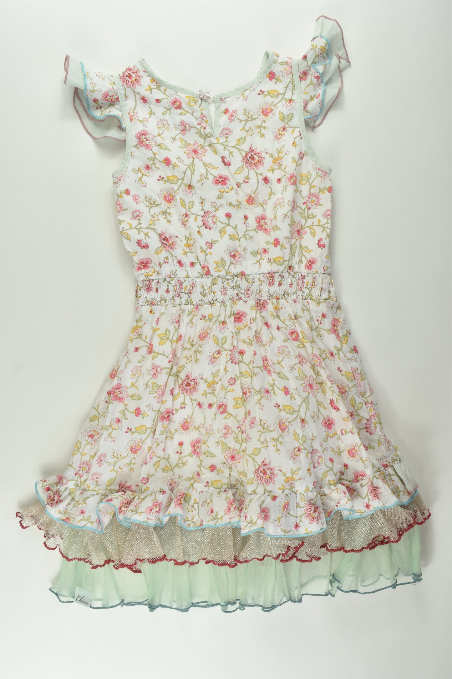 Chino Kids Size 5 Floral Dress
