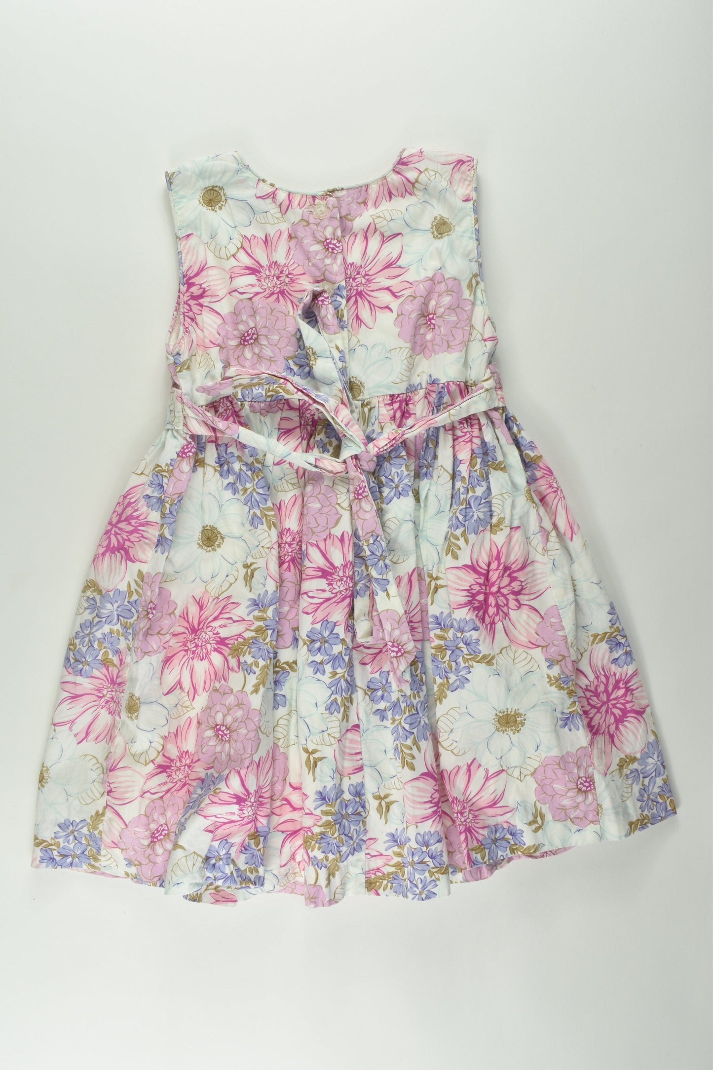 Color Mini Size 4 Lined Floral Dress
