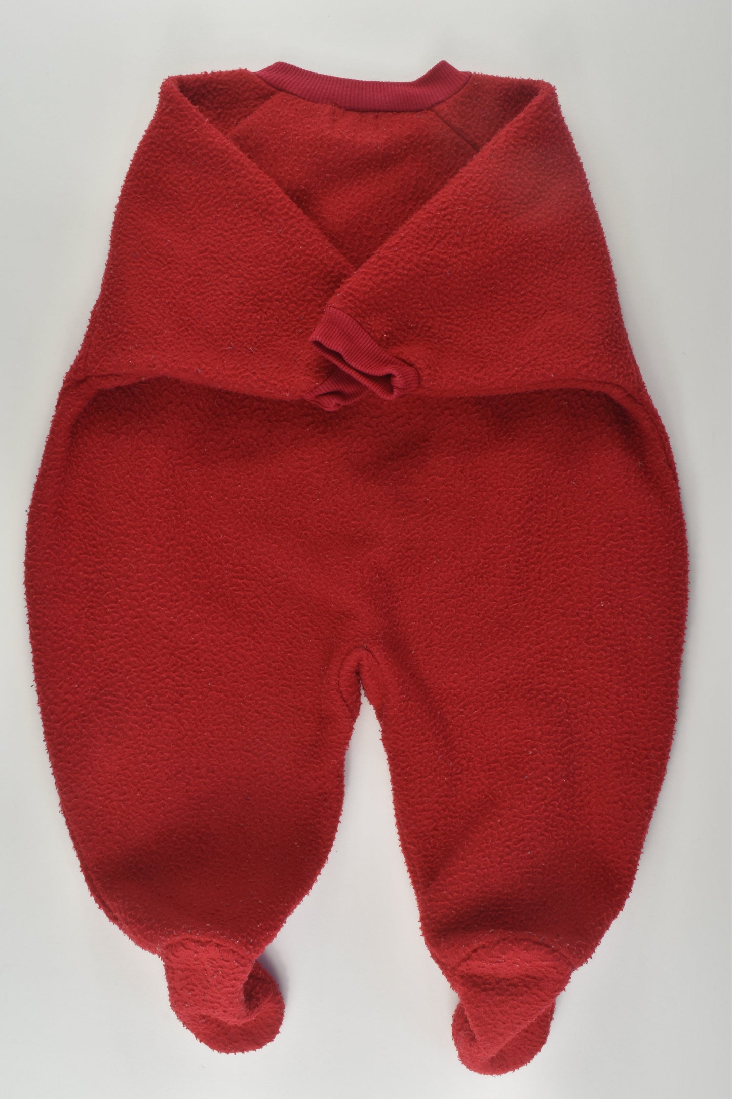 Confetti Size 0 Bear Fleece Suit