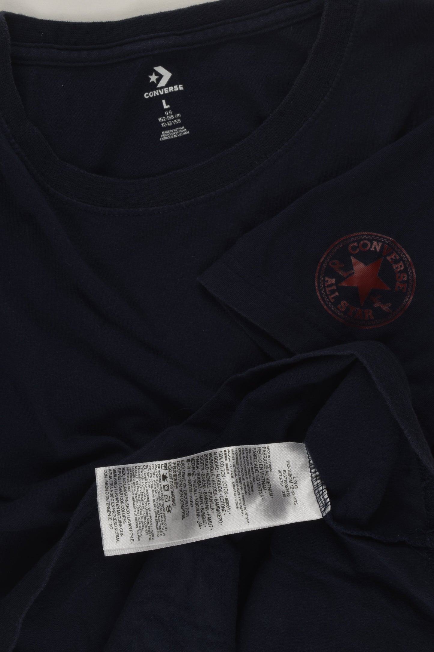 Converse All Star Size 12-13 T-shirt