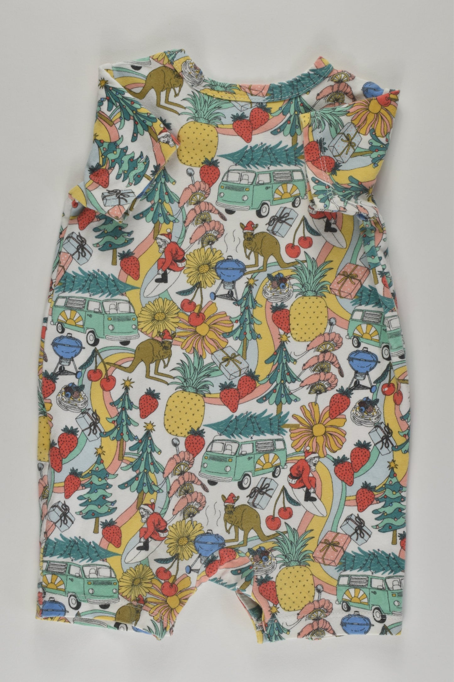 Cotton On Baby Size 00 Short Christmas Romper