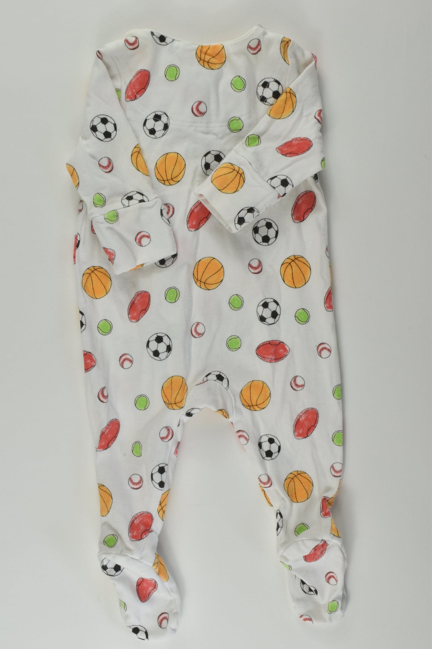 Cotton On Baby Size 0000 Footed Romper