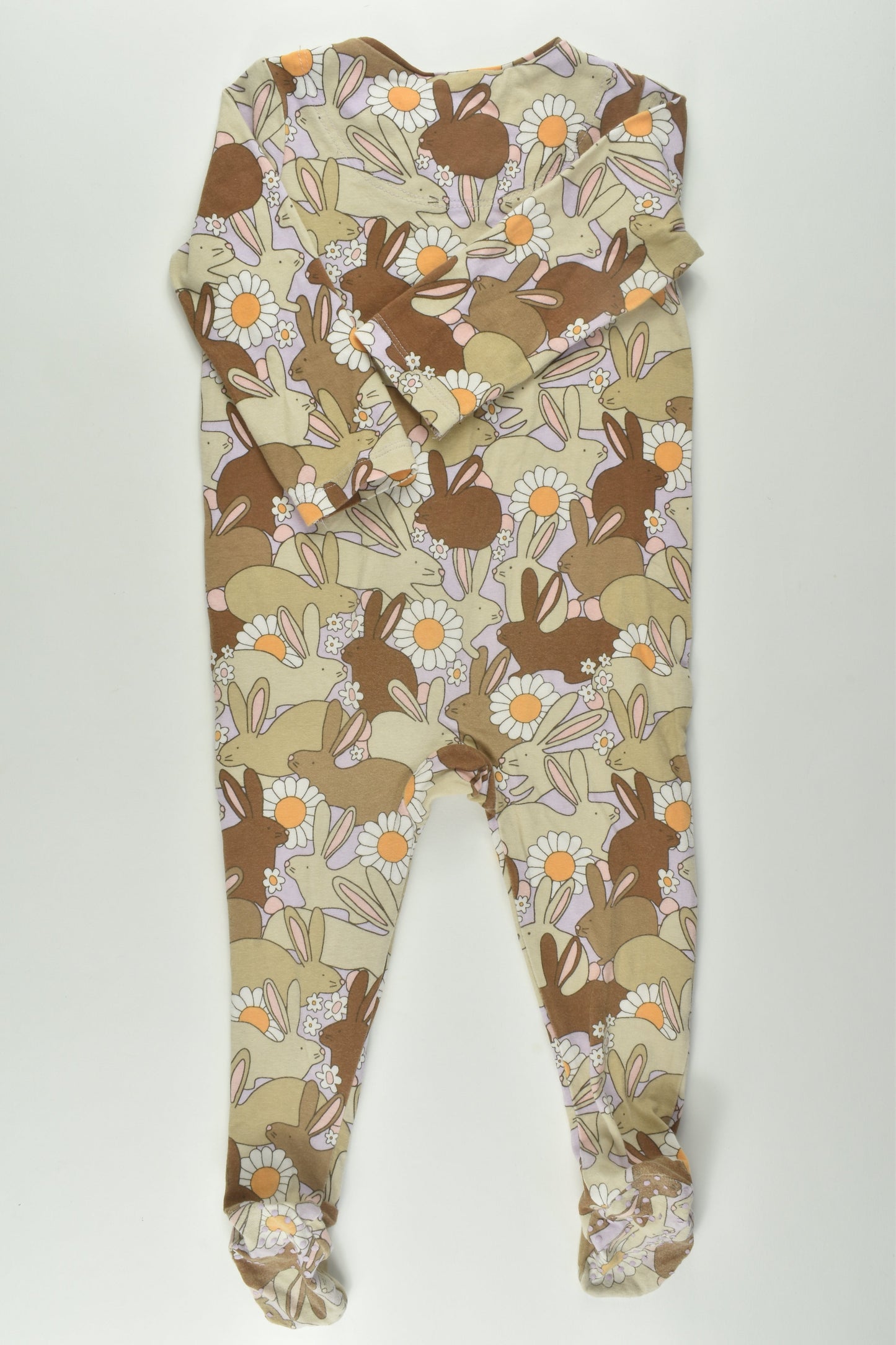 Cotton On Baby Size 1 Rabbit Romper