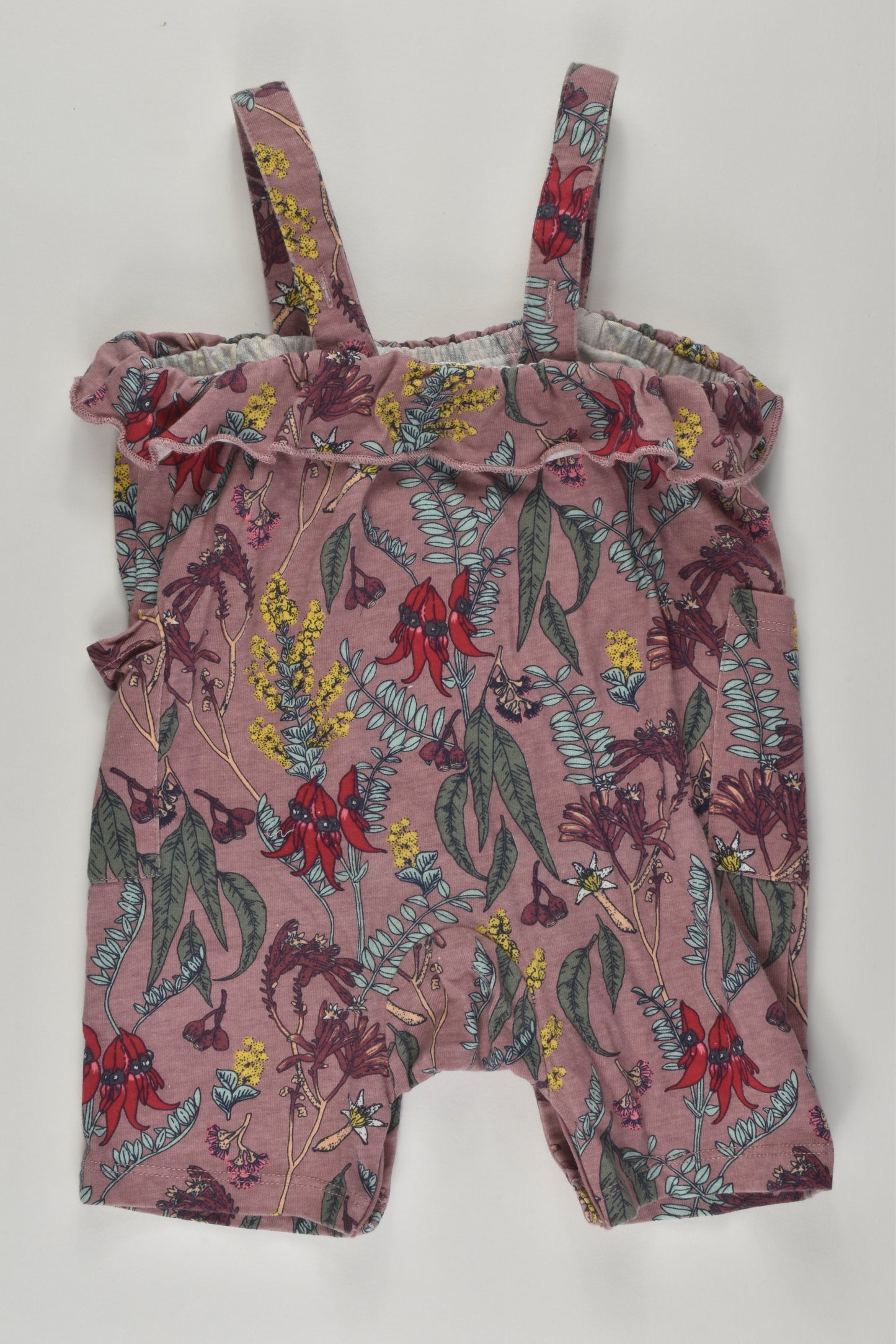 Cotton On Kids Size 00 Floral Romper