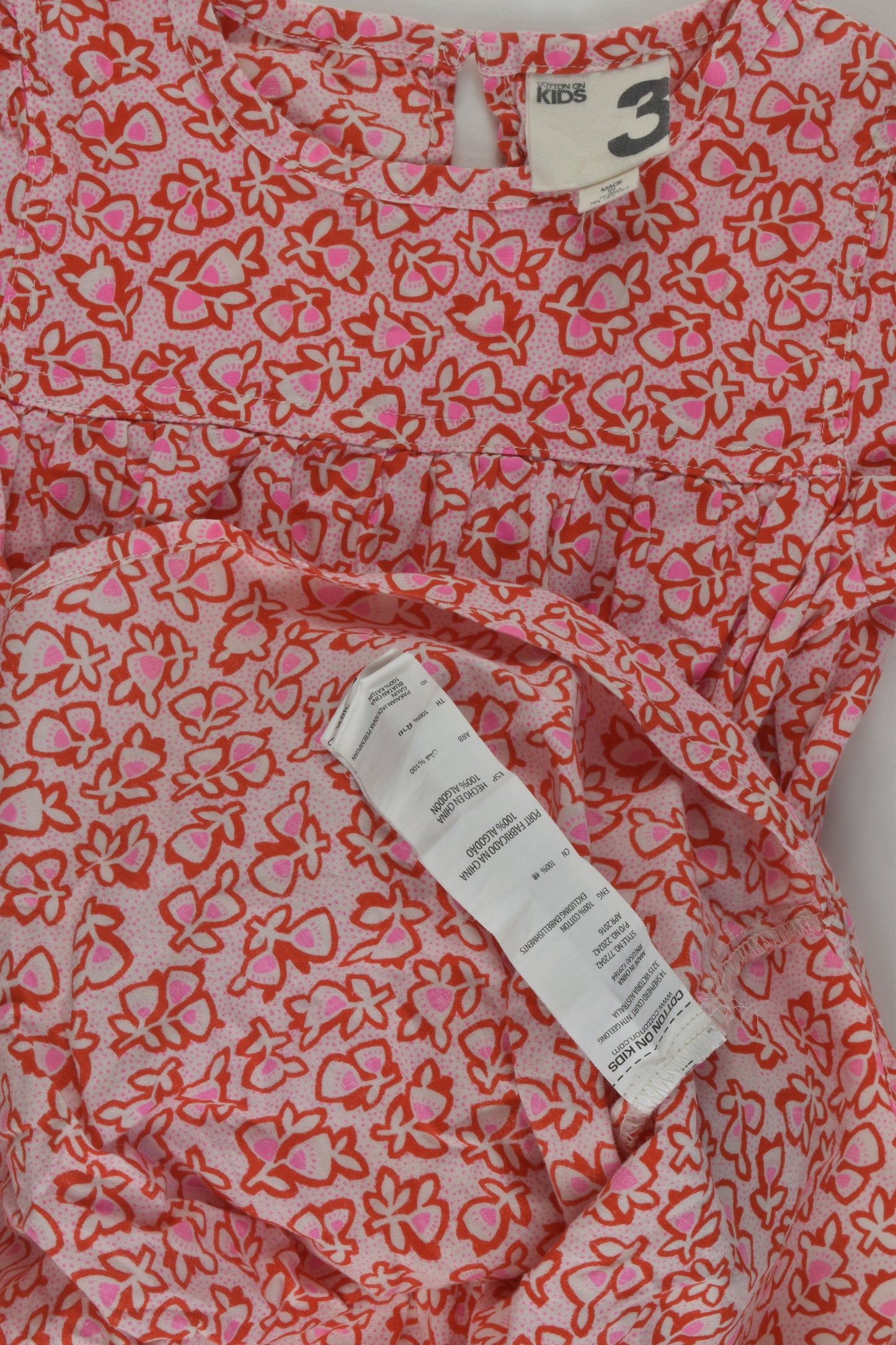 Cotton On Kids Size 3 Dress
