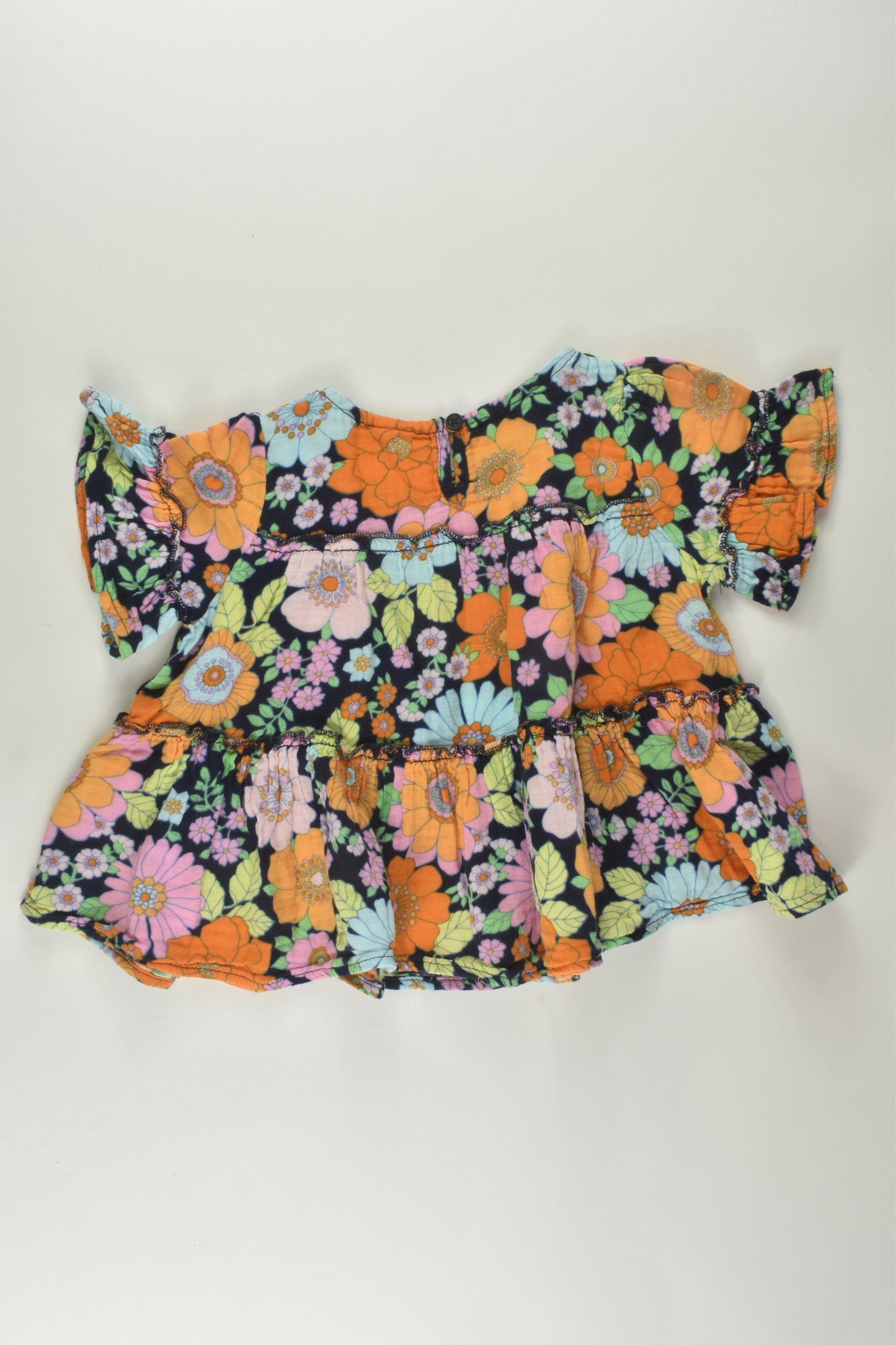 Cotton On Kids Size 3 Floral Muslin Blouse