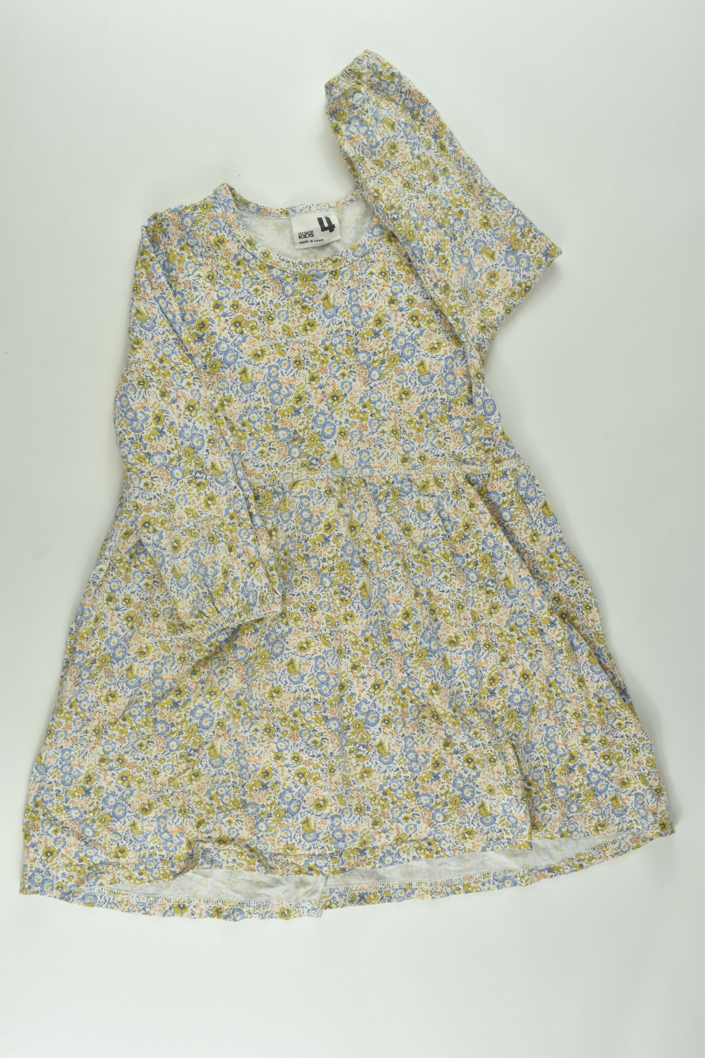 Cotton On Kids Size 4 Floral Dress