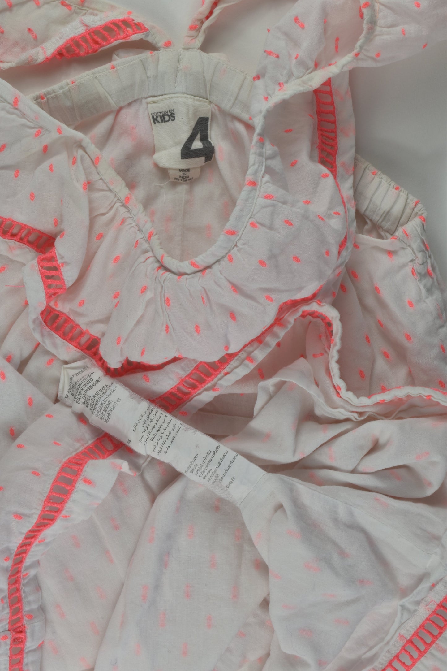 Cotton On Kids Size 4 Lined Dress