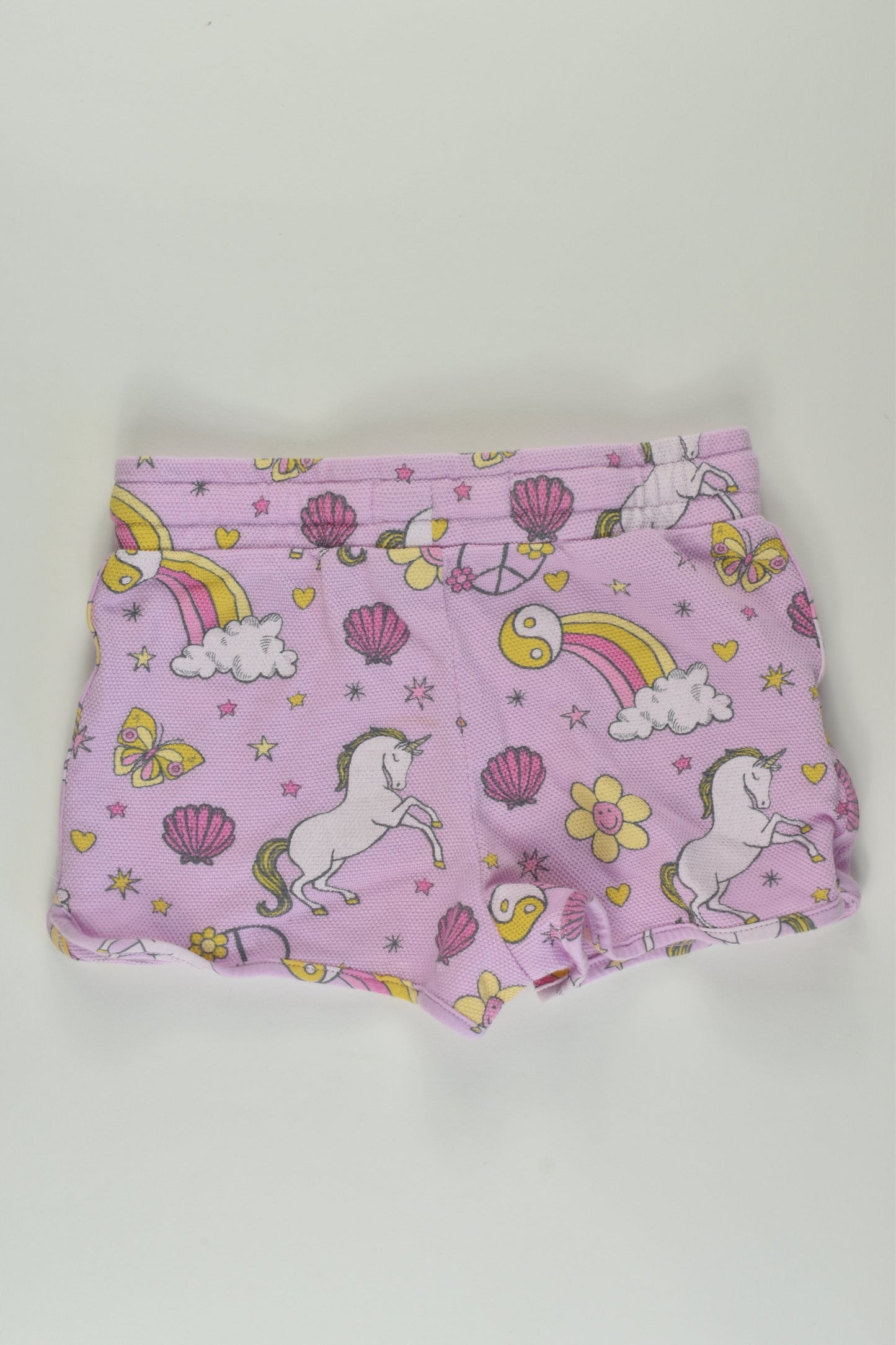 Cotton On Kids Size 4 Unicorn Shorts